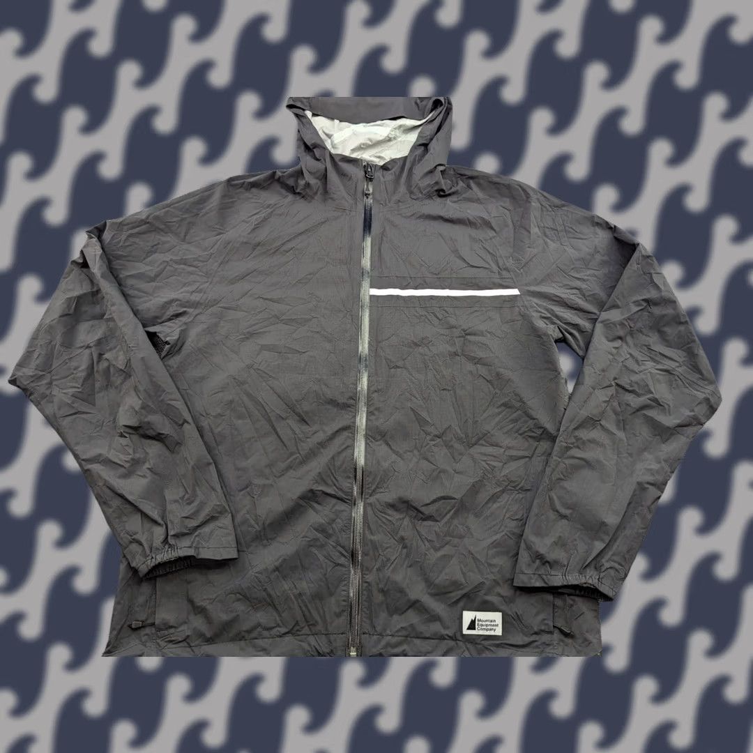 Mountain Equipment Mountain Equipment Mens Jacket Medium Gray Waterproof Lightweight Taped Seams Hooded Zip Windbreaker Outdoor Mens Size US M / EU 48-50 / 2 - 1 Thumbnail