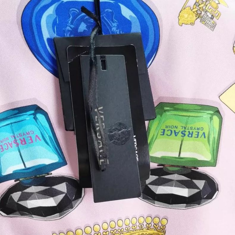 Versace Versace Mulberry silk water bottle print dress Size S / US 4 / IT 40 - 8 Thumbnail