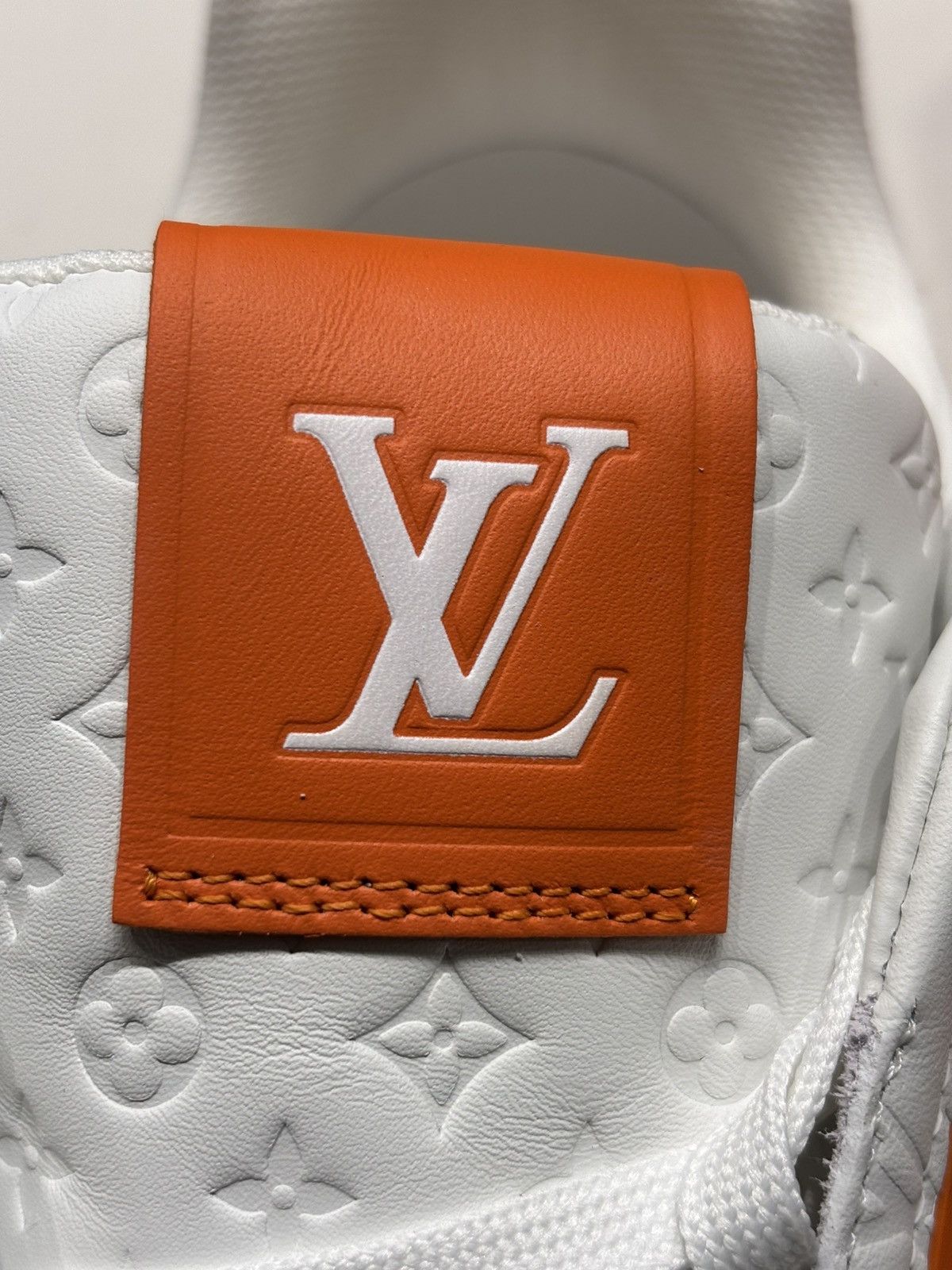 Louis Vuitton Louis Vuitton Orange Trainer Sneakers Size US 10 / EU 43 - 10 Thumbnail