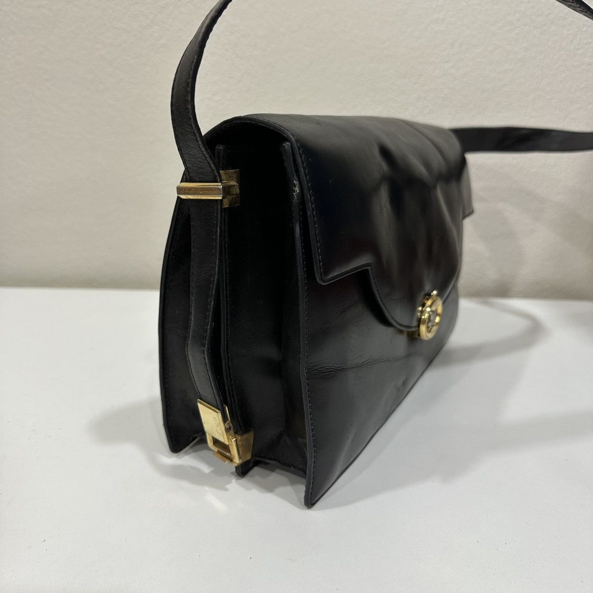 Celine CELINE BOX TRIOMPHE LEATHER SHOULDER BAG Size ONE SIZE - 5 Thumbnail