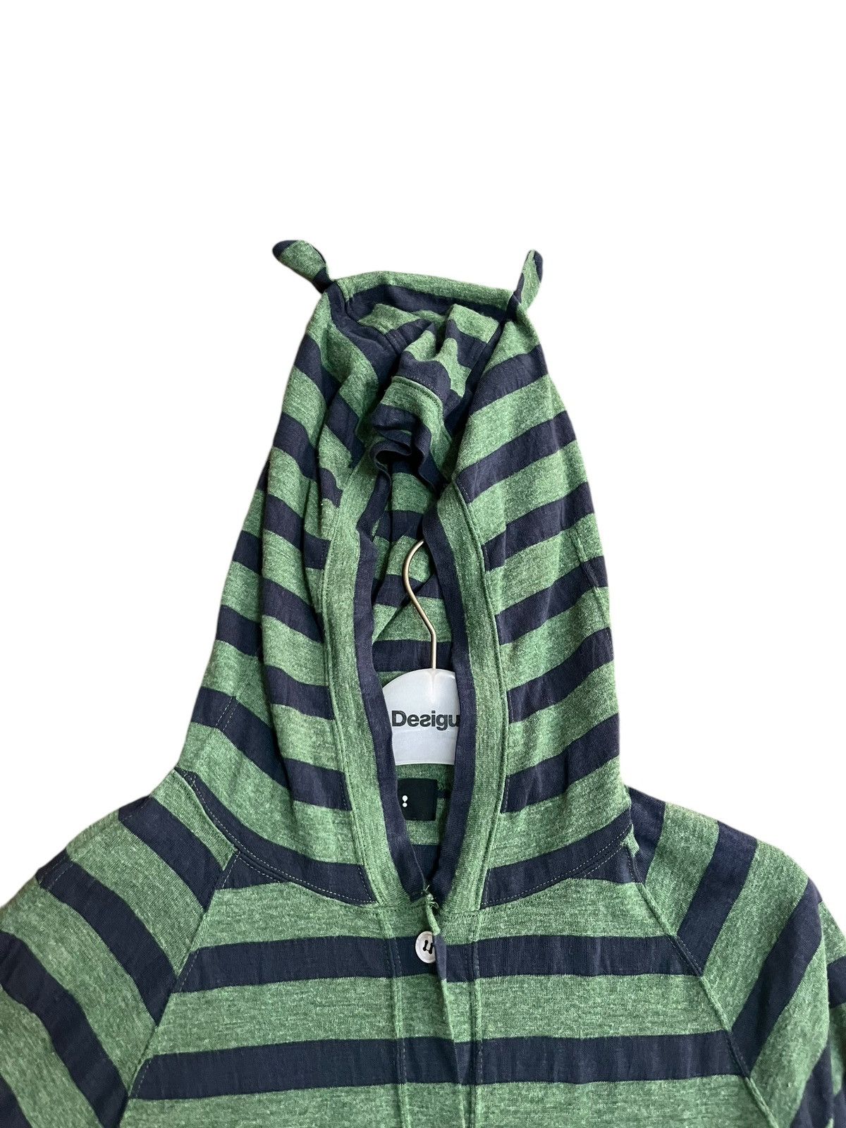 Issey Miyake × mercibeaucoup Vintage Mercibeaucoup Stripes Hoodie Size US M / EU 48-50 / 2 - 4 Thumbnail