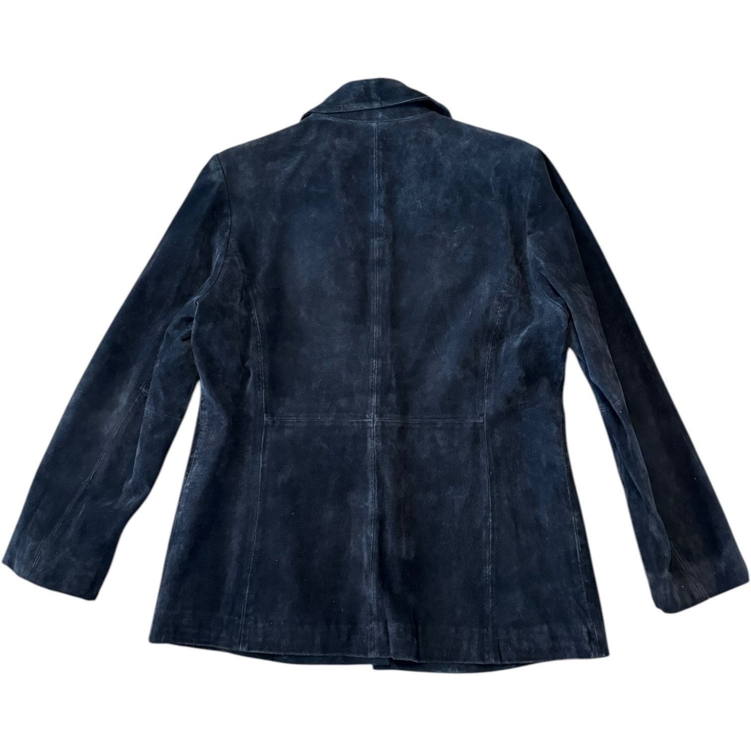Vintage Vintage Siena chocolate suede jacket two button closing L Size L / US 10 / IT 46 - 4 Thumbnail