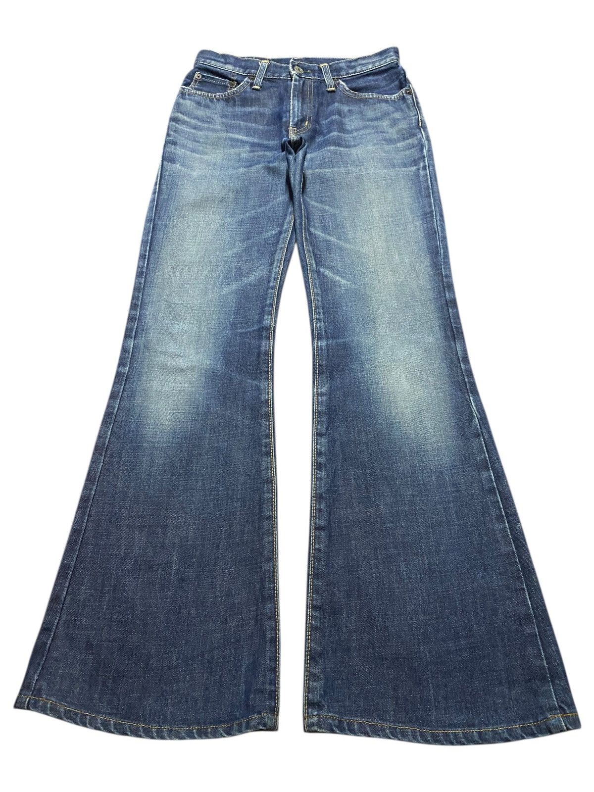 Edwin Vintage Japanese Brand Edwin Jeans Flare Bell Bottom Size 26" / US 2 / IT 38 - 1 Thumbnail