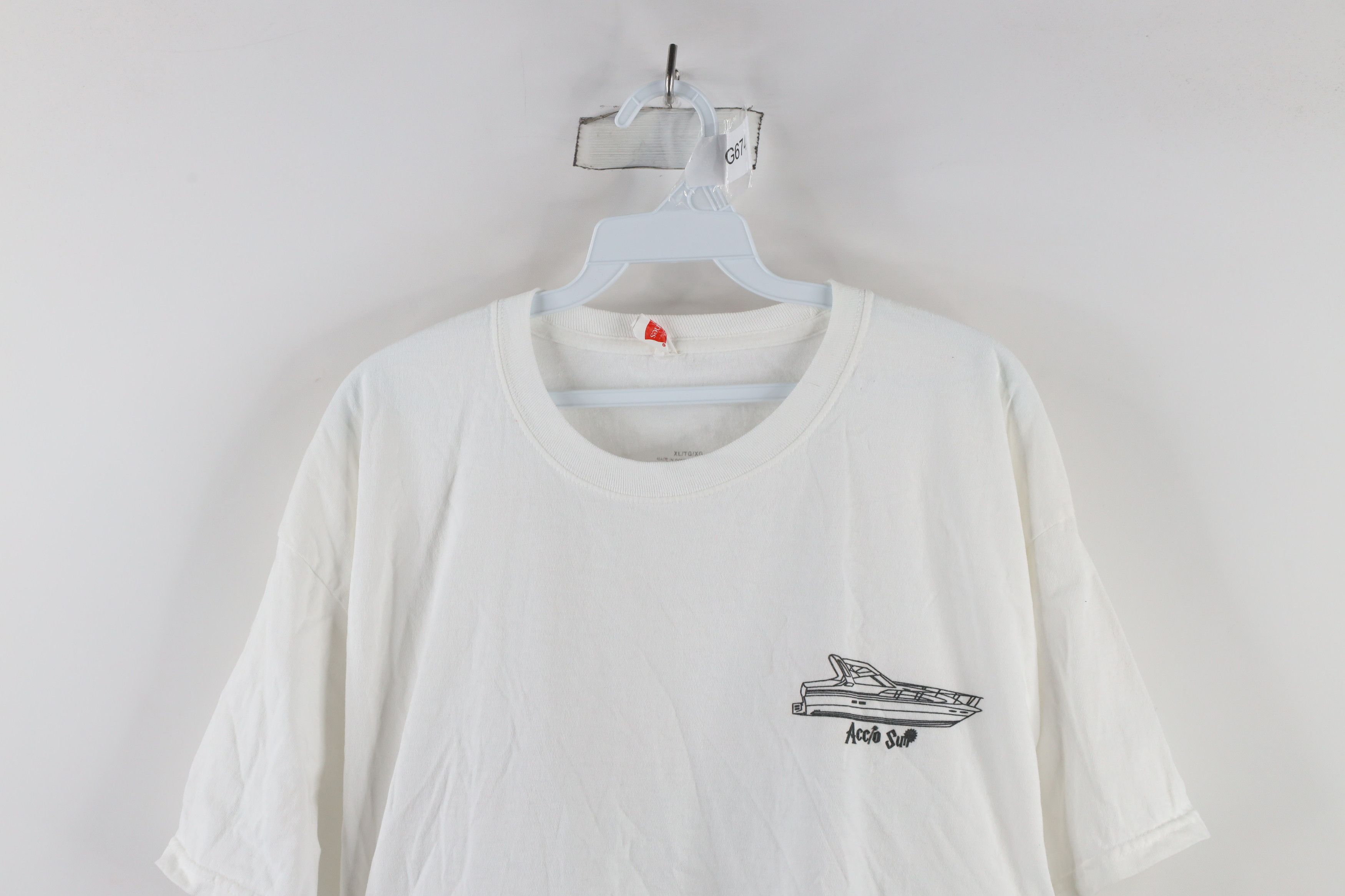 Vintage Vintage Streetwear Ray Boats Accio Sun Short Sleeve T-Shirt Size US XL / EU 56 / 4 - 2 Thumbnail