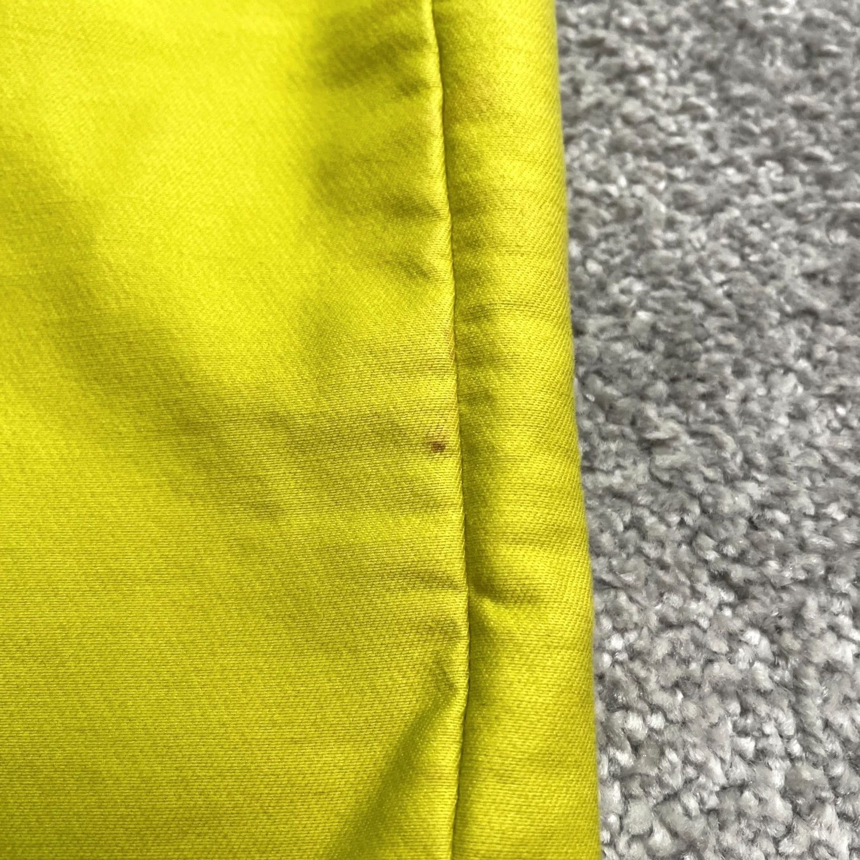J.Crew J.Crew No. 2 Lyn Straight Pencil Skirt Women 00 Neon Yellow Knee Length Cotton Spandex Lined Machine Washable Men? Size 24" / US 00 / IT 34 - 5 Thumbnail