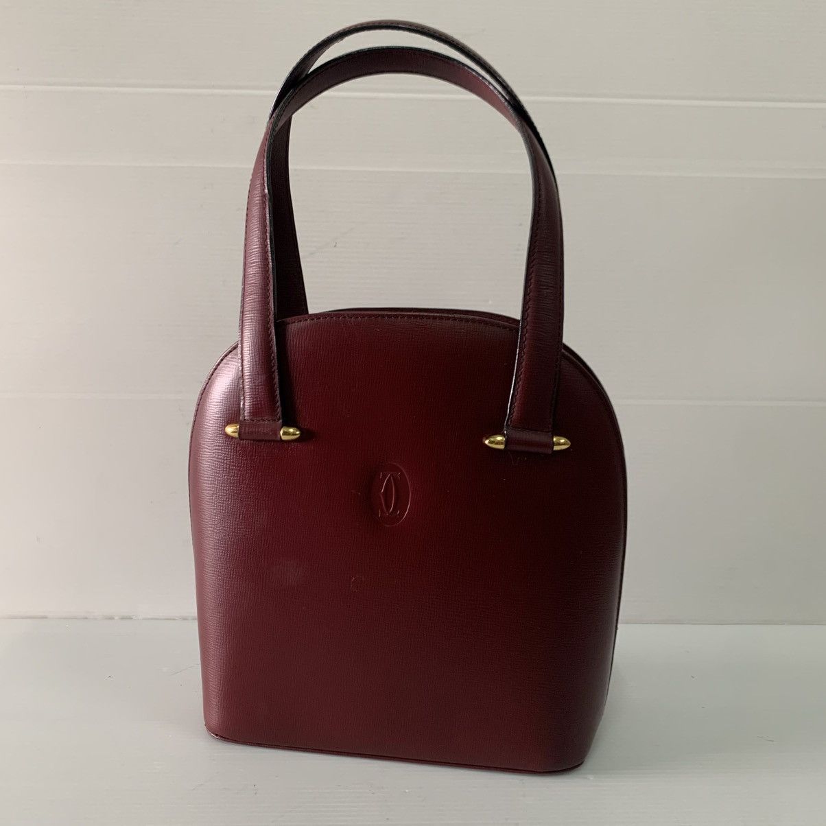 Cartier Cartier Paris Leather Top Handle Pre-Owned Bag Size ONE SIZE - 1 Thumbnail