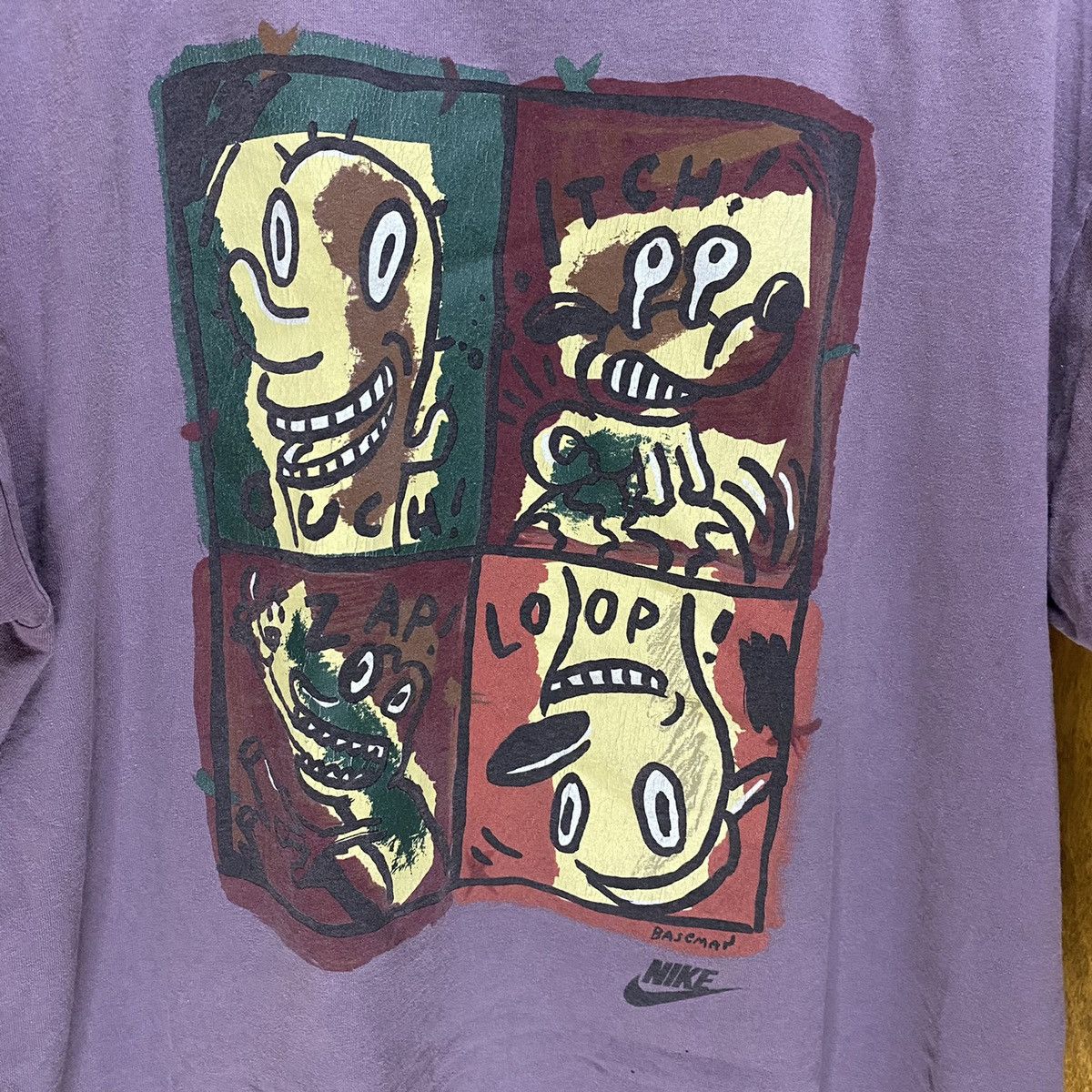 Nike ACG × Vintage 1990s Gary Baseman x NIKE ACG Art tee Size US L / EU 52-54 / 3 - 2 Thumbnail