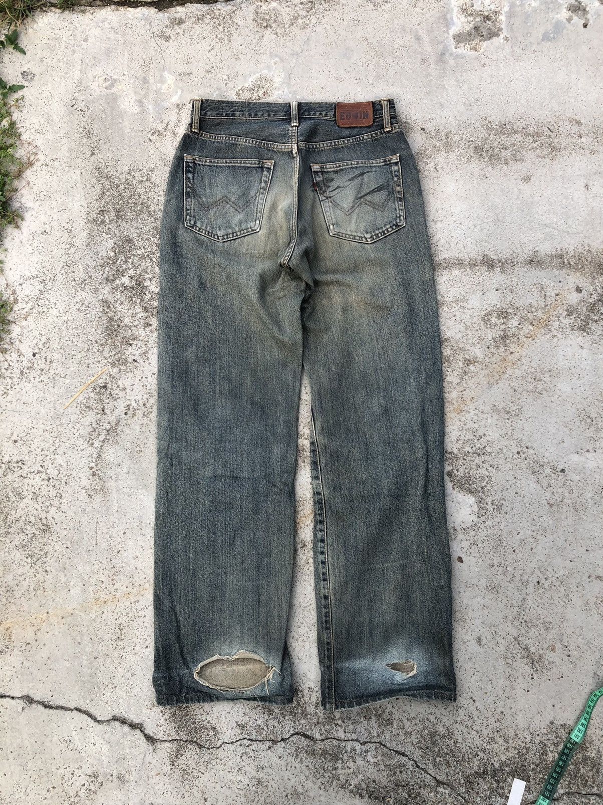 Edwin WIDE LEG RUSTY BLUE VINTAGE EDWIN DENIM Size US 30 / EU 46 - 5 Thumbnail