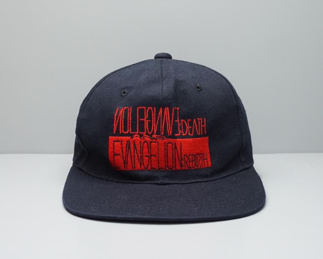 Anime 90's 新品 EVA 新世紀エヴァンゲリオン キャップ アニメ ビンテージ Size ONE SIZE - 1 Thumbnail