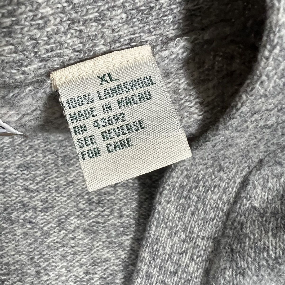 Vintage Vintage 90s North Winds Lambswool Knit Cardigan Vest Grey Size US XL / EU 56 / 4 - 5 Thumbnail