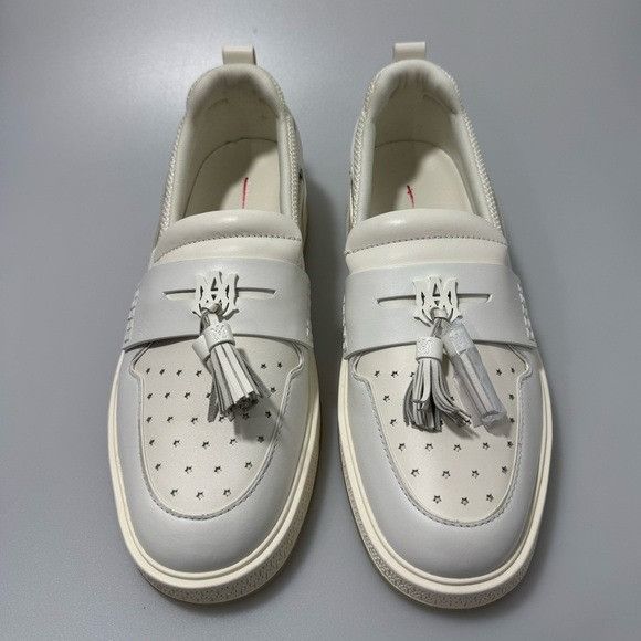 Amiri Amiri MA Tassel Hybrid Loafers White Men’s Size 13 Size US 13 / EU 46 - 2 Thumbnail