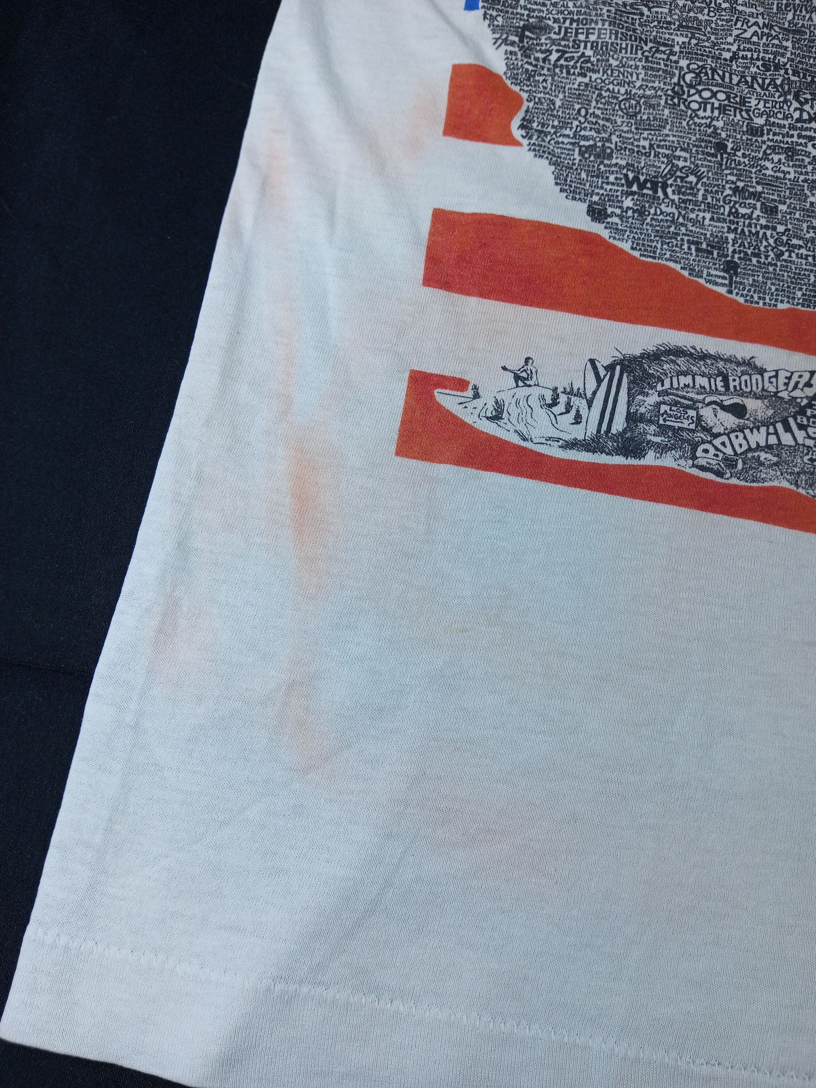 Band Tees × Vintage Vintage 90s Family Tree Of American Rock Tees Size US L / EU 52-54 / 3 - 6 Thumbnail