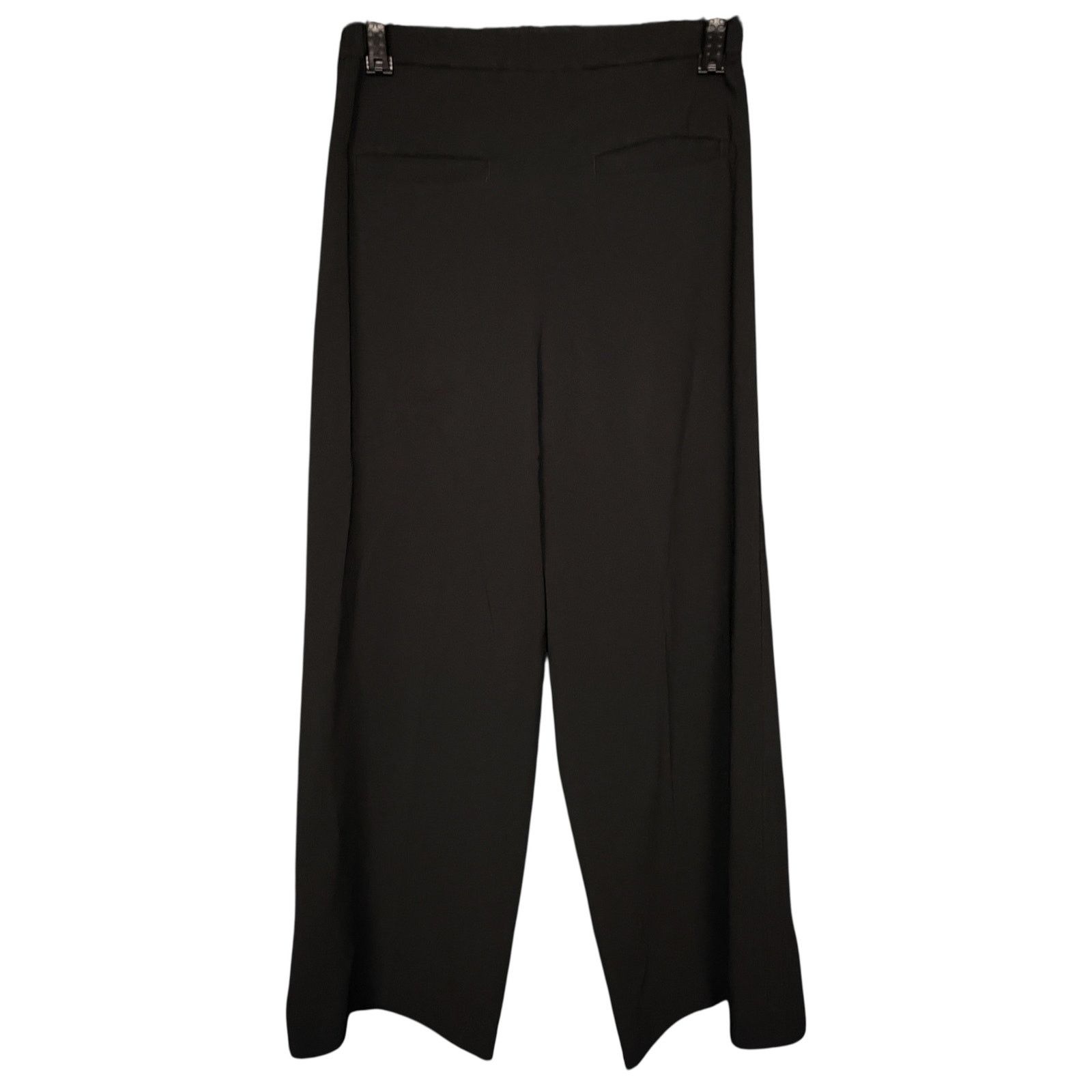 08sircus 08Sircus Japan Black Wide Leg Elastic Pants $300 Retail Size 26" / US 2 / IT 38 - 7 Thumbnail