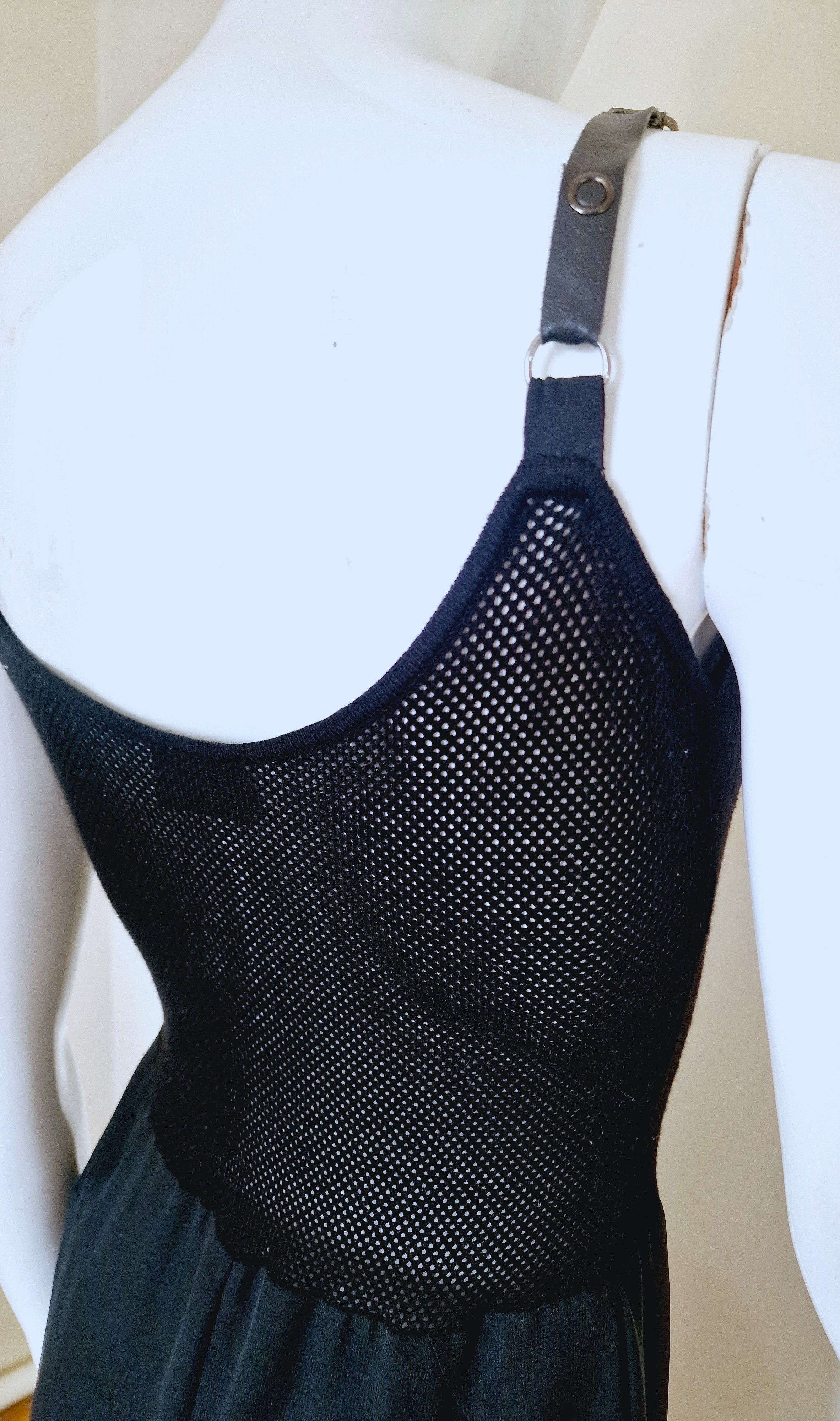 Versace Gianni Versace Cutout Cut Out Net Bondage Medium LargeDress Size M / US 6-8 / IT 42-44 - 6 Thumbnail