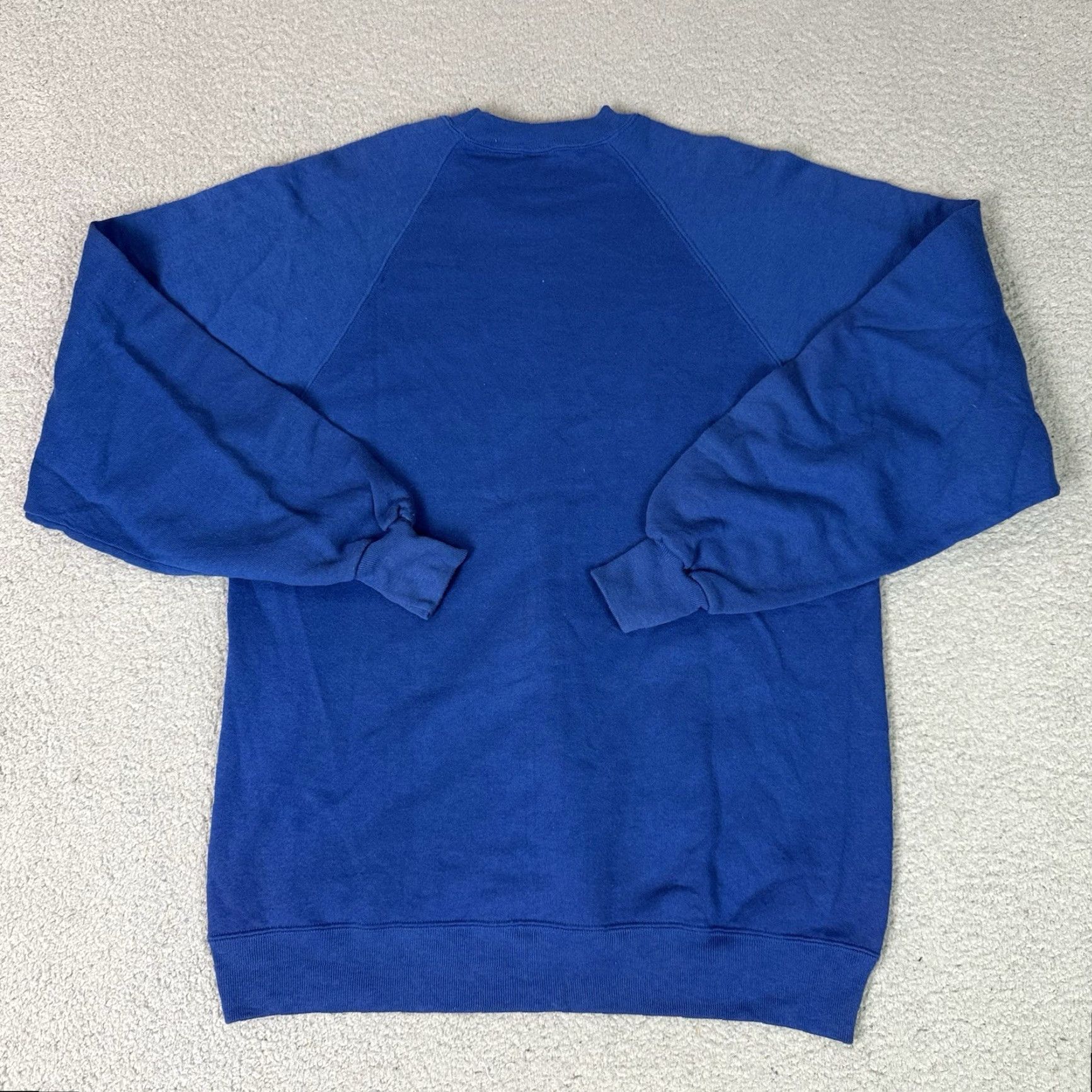 Jerzees VINTAGE Jerzees Sweatshirt Adult XXL Blue Blank Crewneck USA Pullover Essential Size US XXL / EU 58 / 5 - 3 Thumbnail