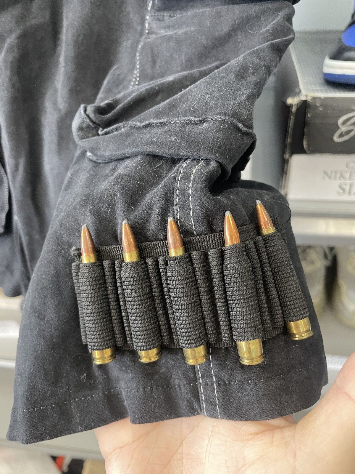 Menace Menace SAMPLE Bullet shorts black 30 Size US 30 / EU 46 - 2 Thumbnail
