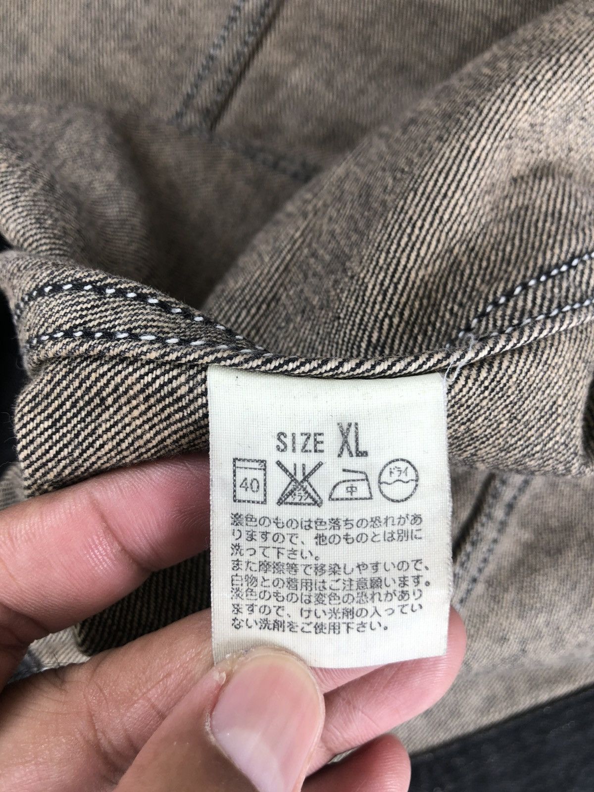 Levi's Y2k Levi’s Denim Jacket Mud Wash Distressed Size US L / EU 52-54 / 3 - 18 Thumbnail
