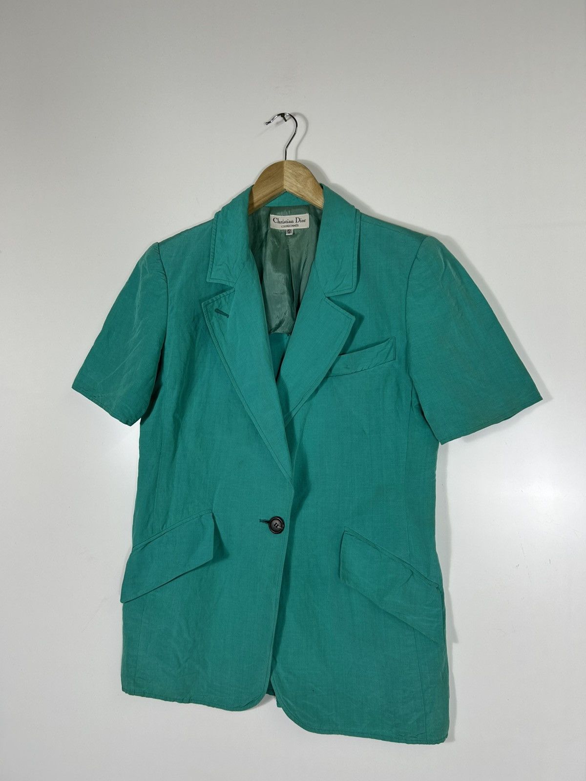 Christian Dior Monsieur Vintage Christian Dior Coordonnés Short Sleeve Blazer Size M / US 6-8 / IT 42-44 - 3 Thumbnail