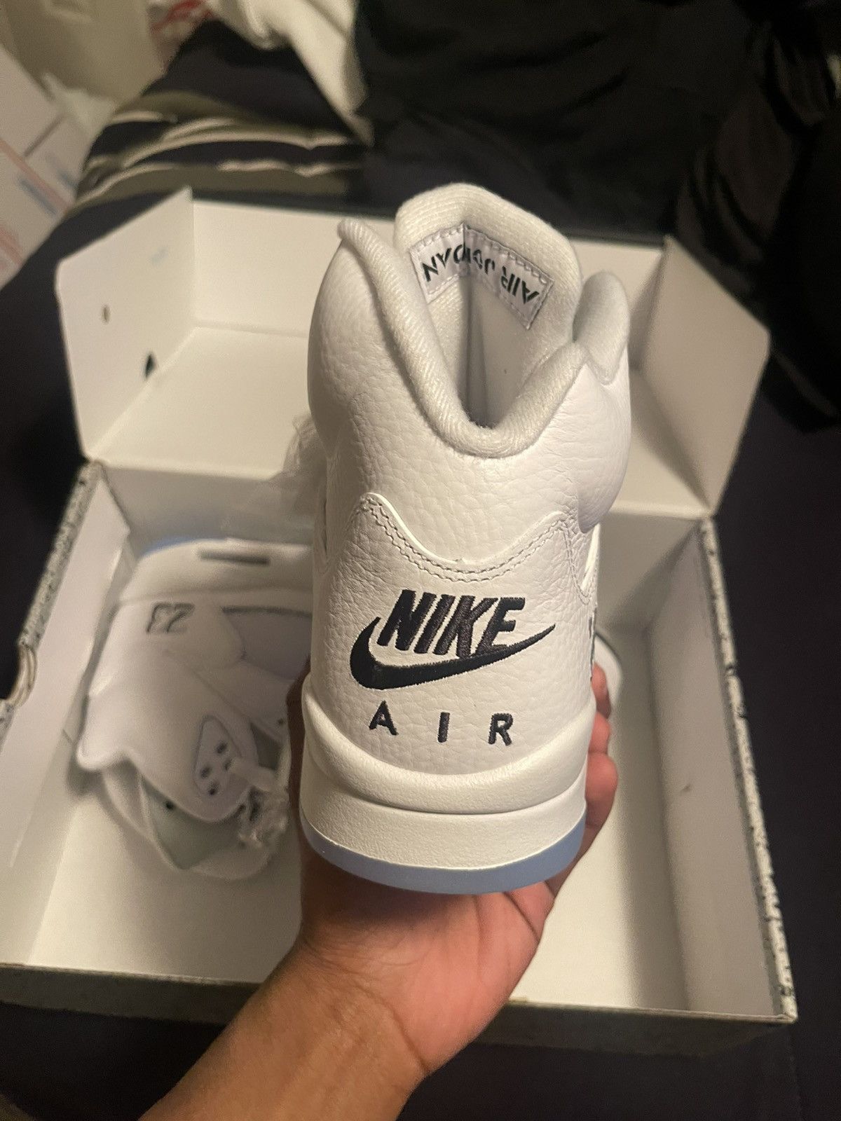 Jordan Brand Authentic Jordan 5 White Metallic 2026 Size US 9.5 / EU 42-43 - 4 Thumbnail