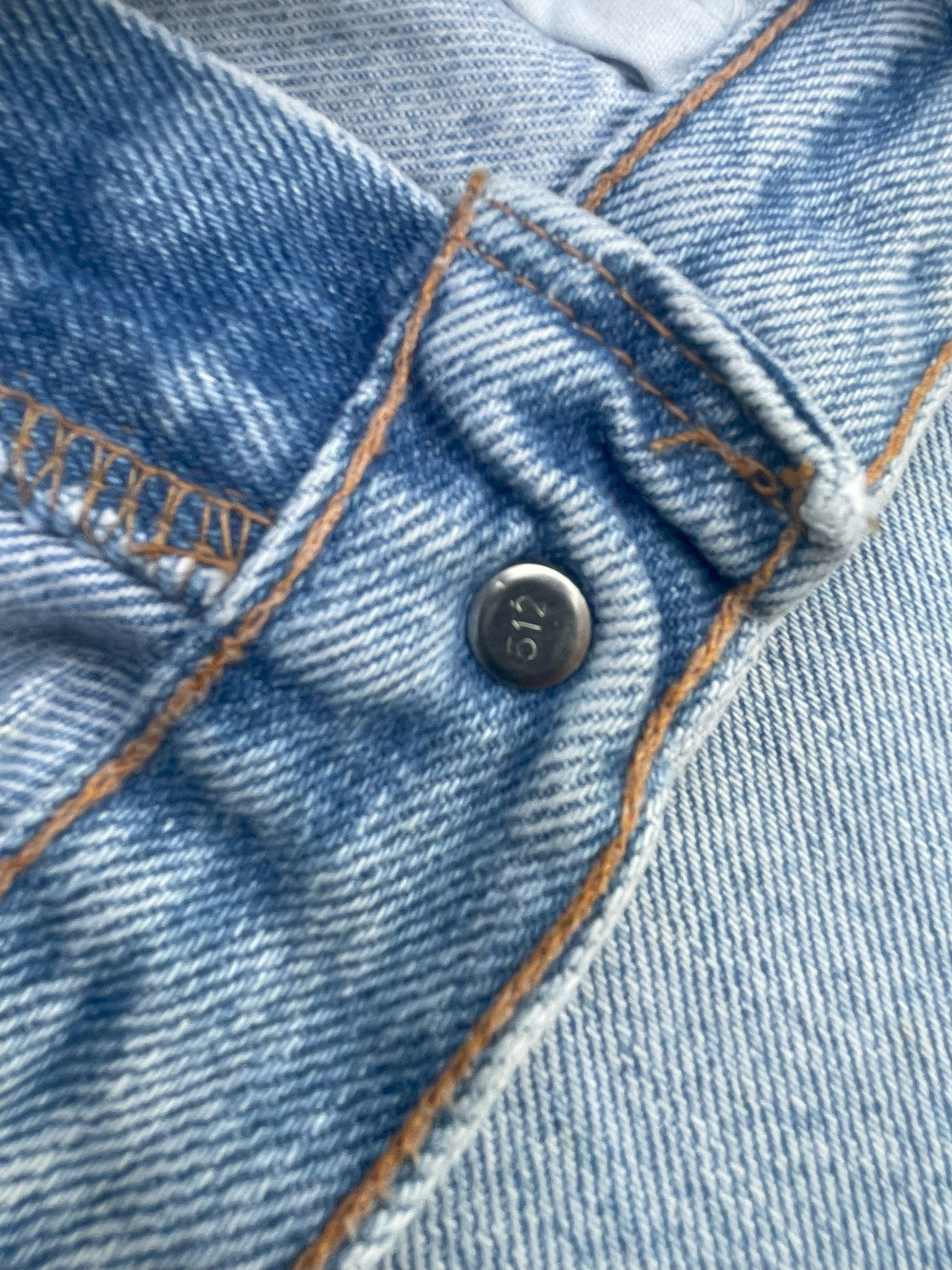 Levi's Vintage Levis 512 Faded Wash Denim Size US 30 / EU 46 - 10 Thumbnail