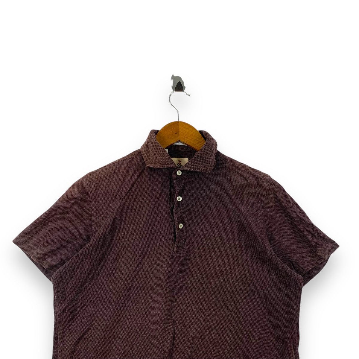 Vintage Vintage GUY ROVER Embroidered Made In Italy Polo Tee Shirt Size US L / EU 52-54 / 3 - 2 Thumbnail