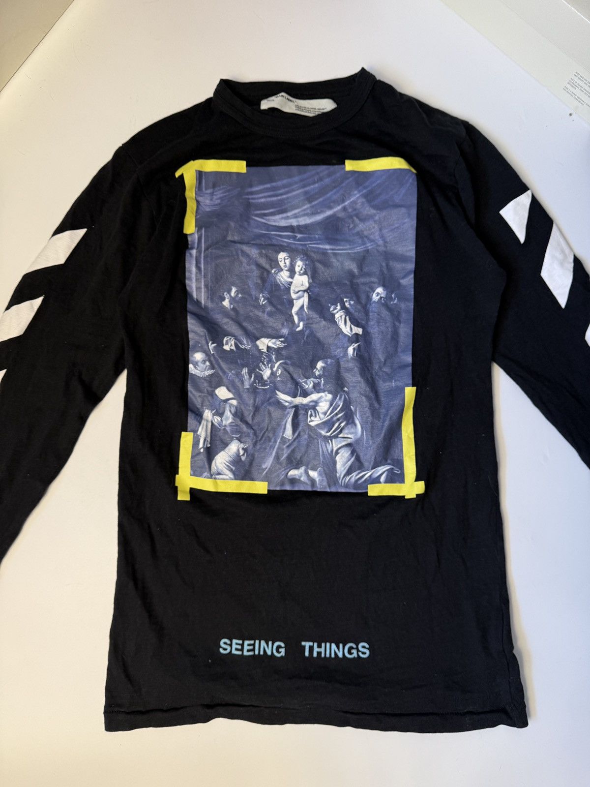 Off-White × Vintage Off-white Caravaggio long sleeve Size US XS / EU 42 / 0 - 3 Thumbnail
