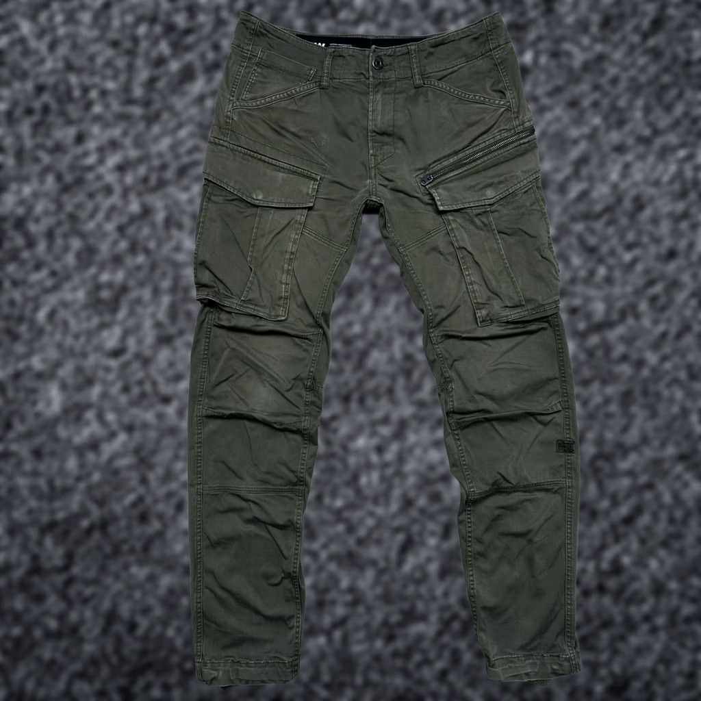 G-Star G-Star Rovic Zip 3D Straight Tapered Cargo Pants Mens Size 32 Green Cargo Pocket 34 Inseam Size US 32 / EU 48 - 1 Thumbnail