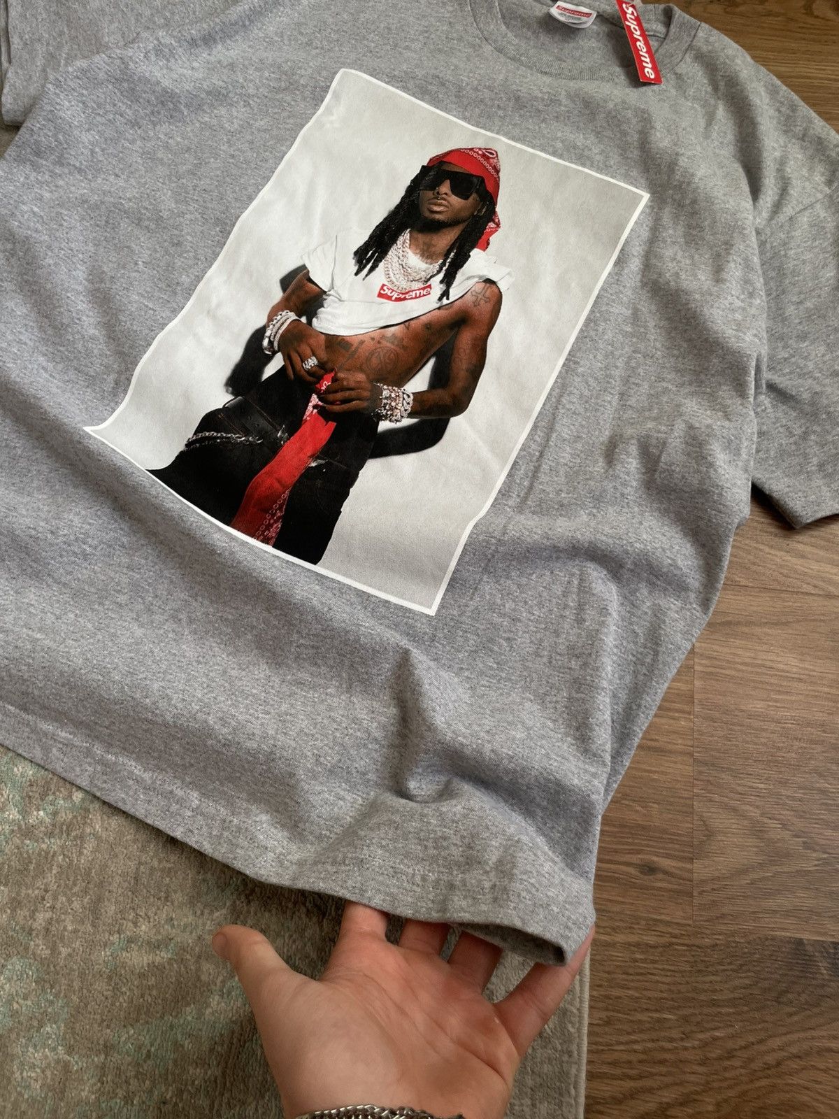 Other Supreme ss25 x Playboy Carti Photo Tee Size US M / EU 48-50 / 2 - 3 Thumbnail