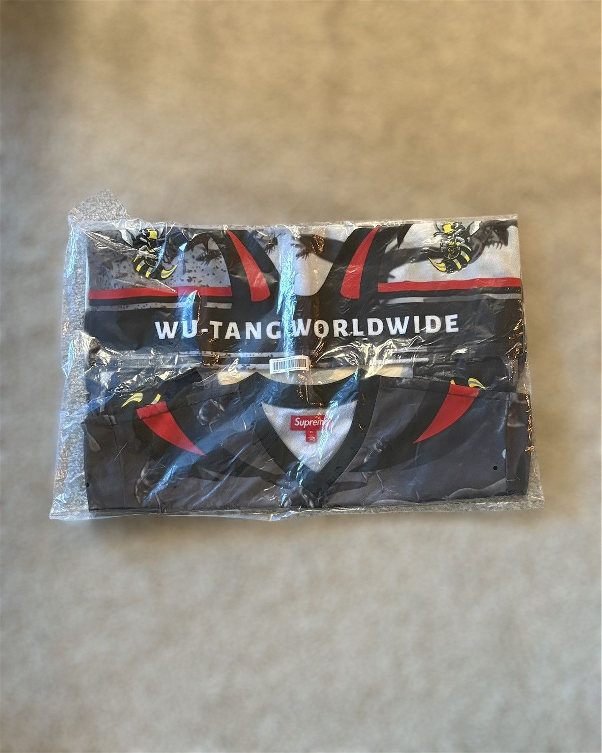 Supreme Wu-Tang Clan Hockey Jersey Black