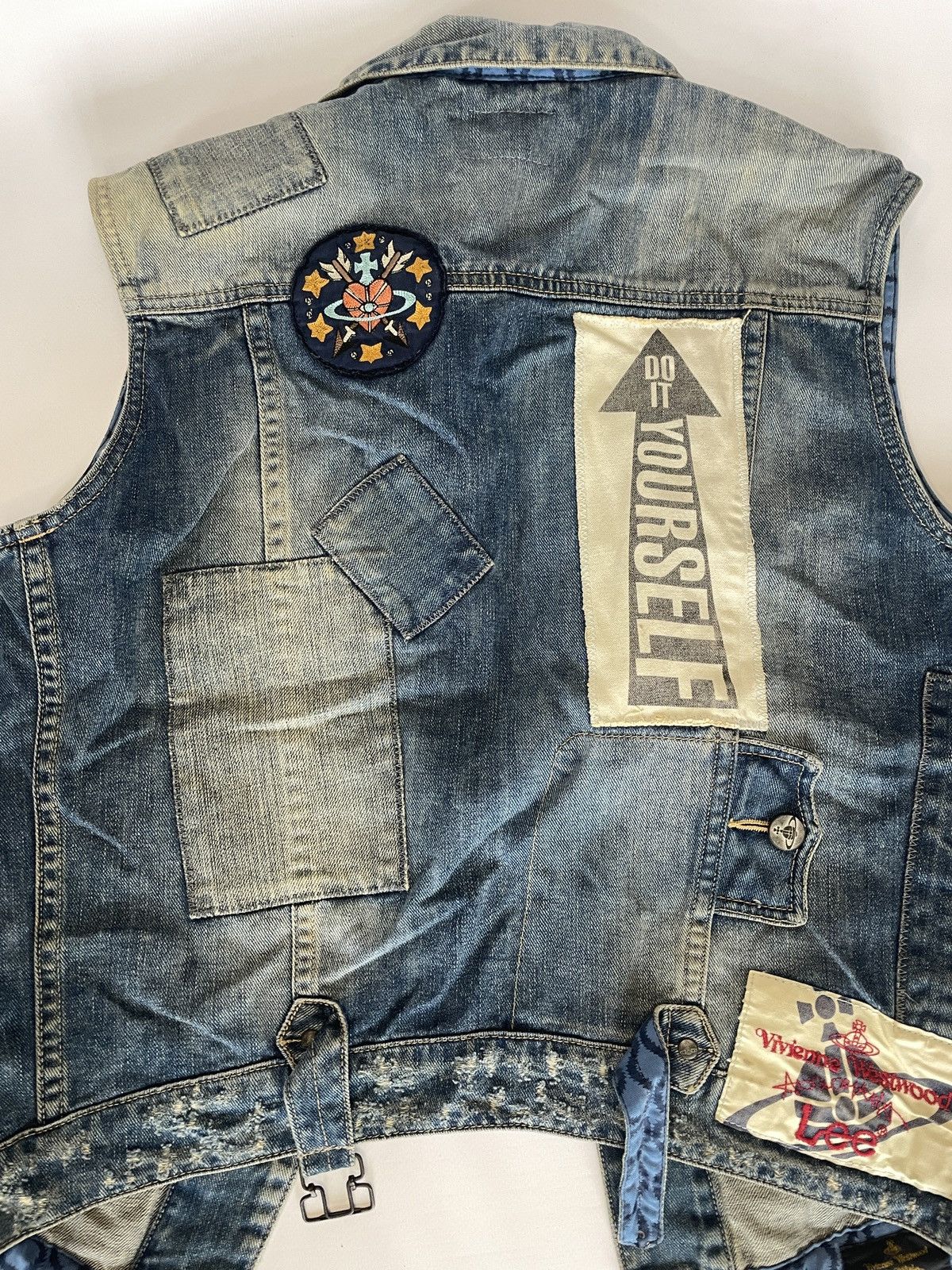 Lee × Vivienne Westwood Vivienne Westwood Anglomania x Lee Punk Denim Vest Size US S / EU 44-46 / 1 - 8 Thumbnail