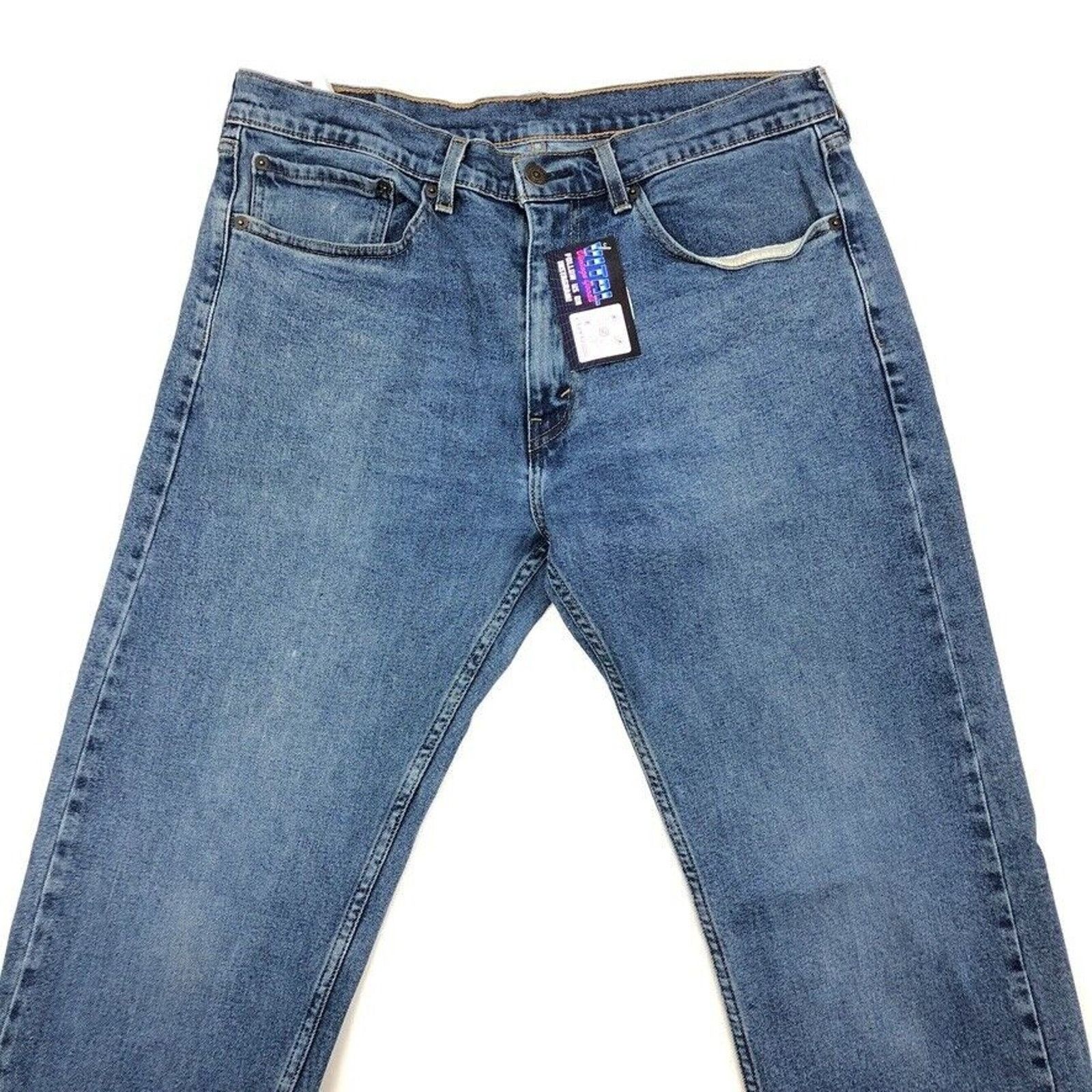 Levi's Levis 505 Blue Denim Jeans Size 34x32 Mens Pants Casual B7 Size US 34 / EU 50 - 3 Thumbnail