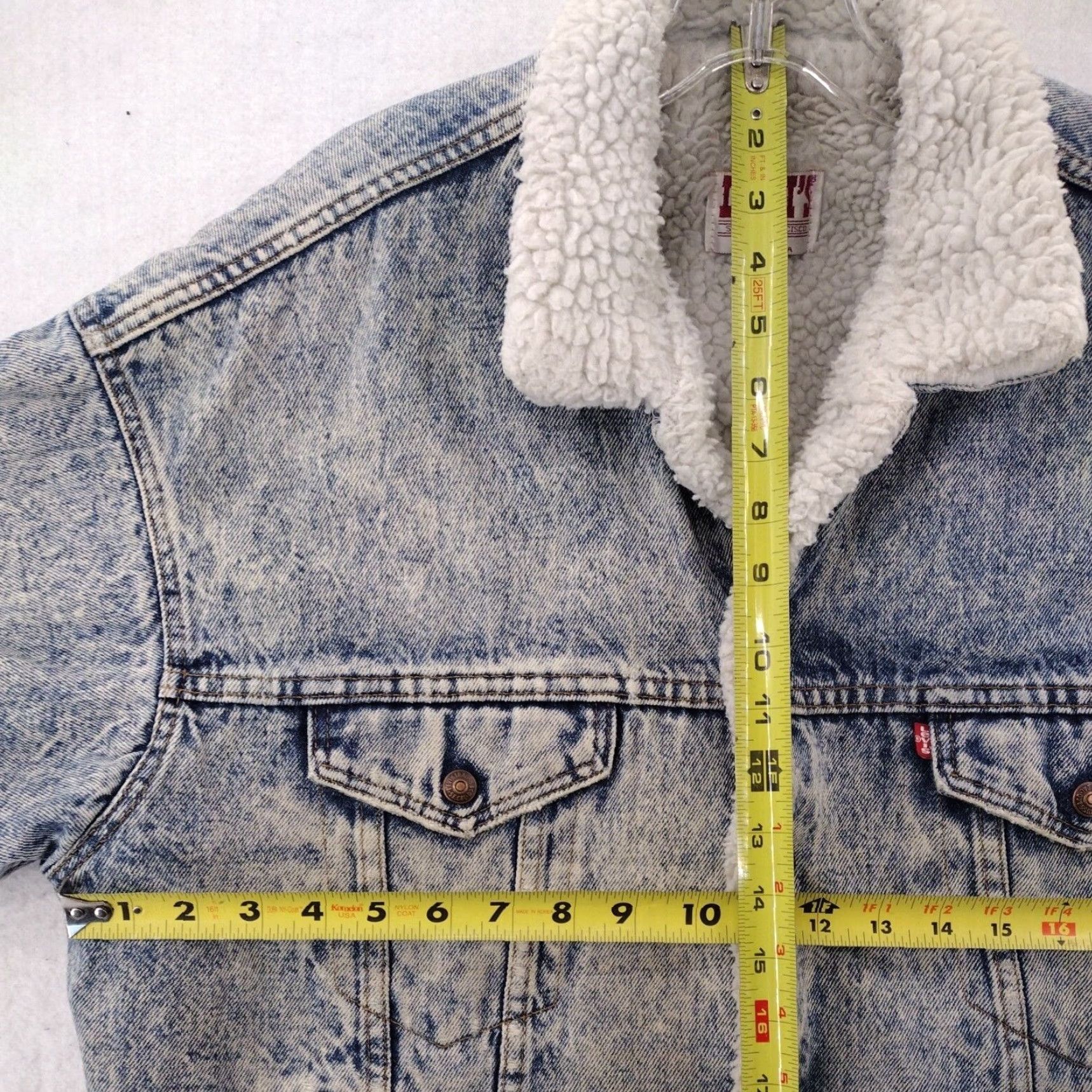 Levi's Vintage Levi's Sherpa Denim Trucker Jacket Men Large Blue 70s Made in USA Size US L / EU 52-54 / 3 - 6 Thumbnail