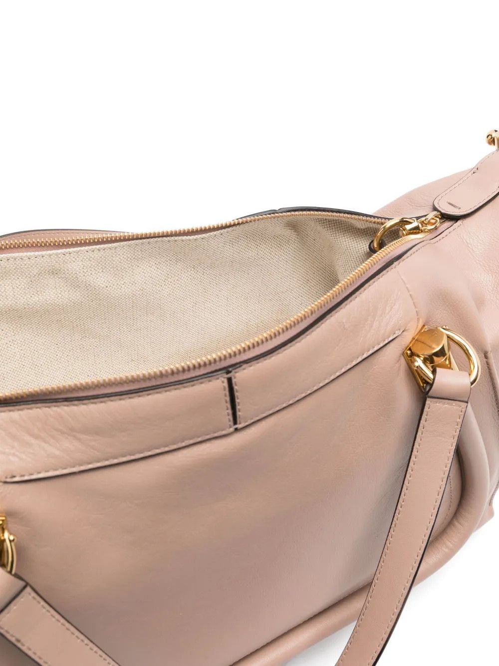 Chloe o1loc1c11025 Size: OS / Paraty Double Carry Bag Deep Beige Size ONE SIZE - 5 Thumbnail