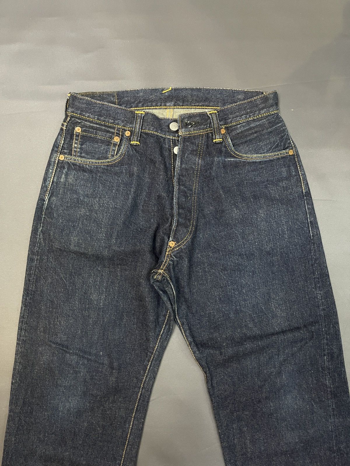 Evisu RARE EVISU NO.1 SELVEDGE JEANS Size US 32 / EU 48 - 6 Thumbnail