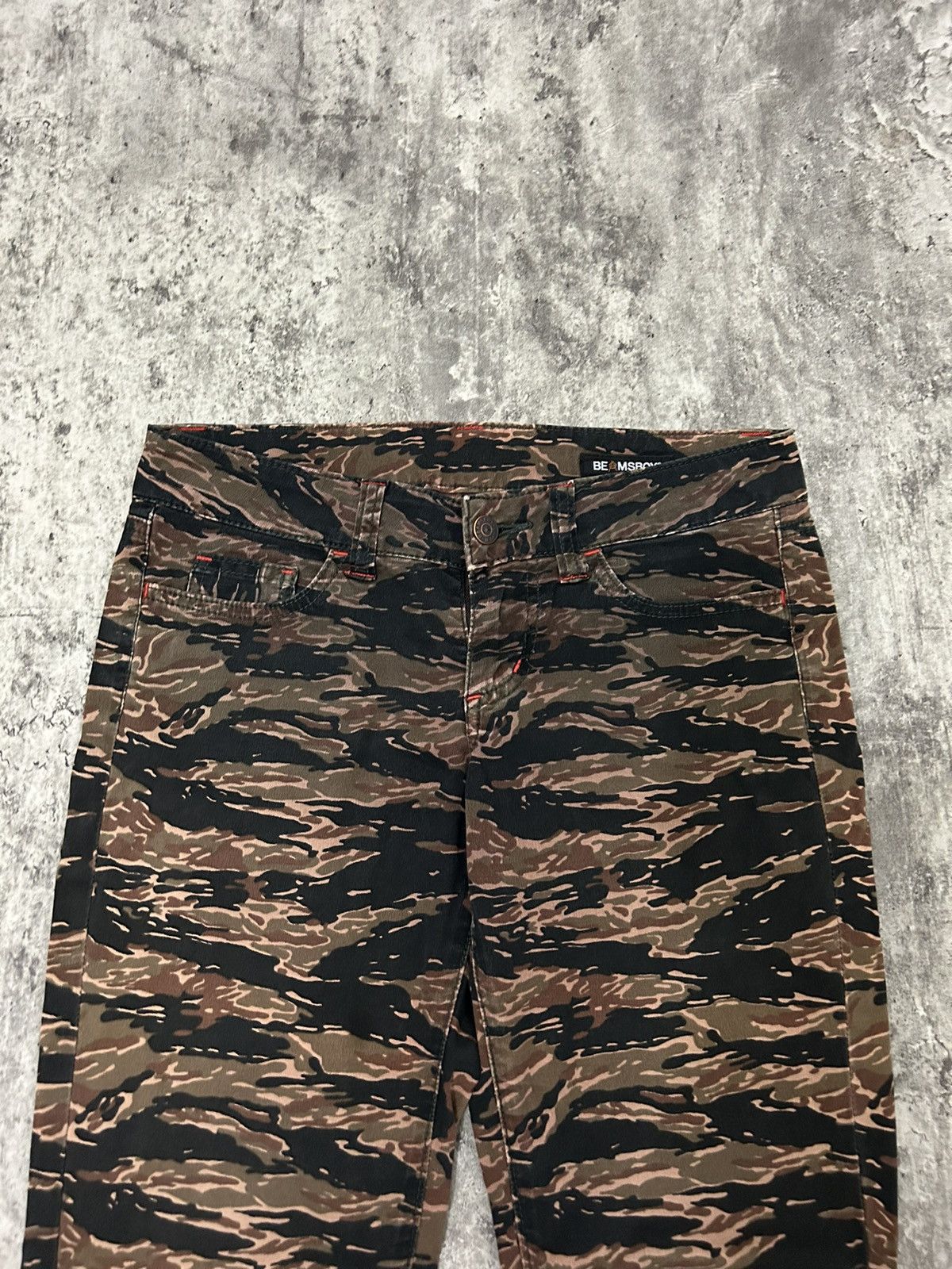 Beams Plus × Hysteric Glamour × Japanese Brand Beamsboy Tiger Stripe Pants Size US 30 / EU 46 - 6 Thumbnail