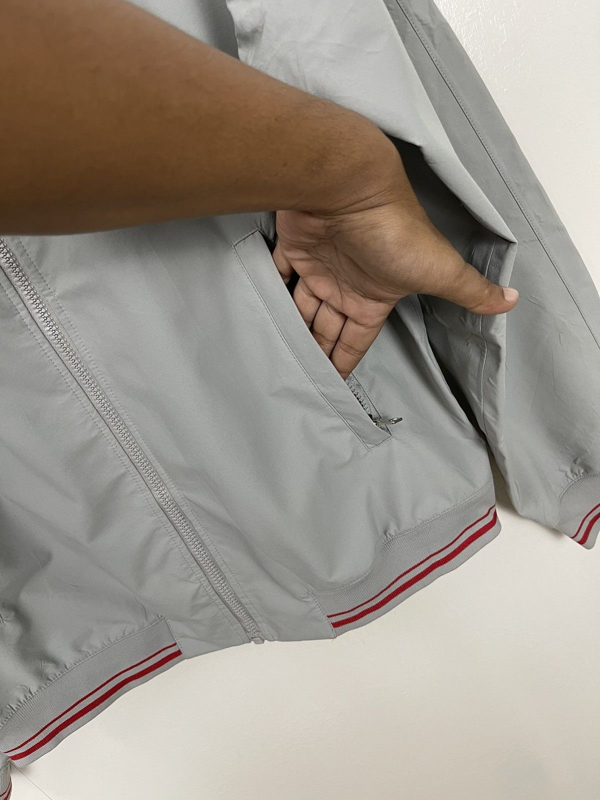 Prada Prada Nylon Shell Gore-Tex Windstopper Jacket 2009 Grey Size US M / EU 48-50 / 2 - 9 Thumbnail