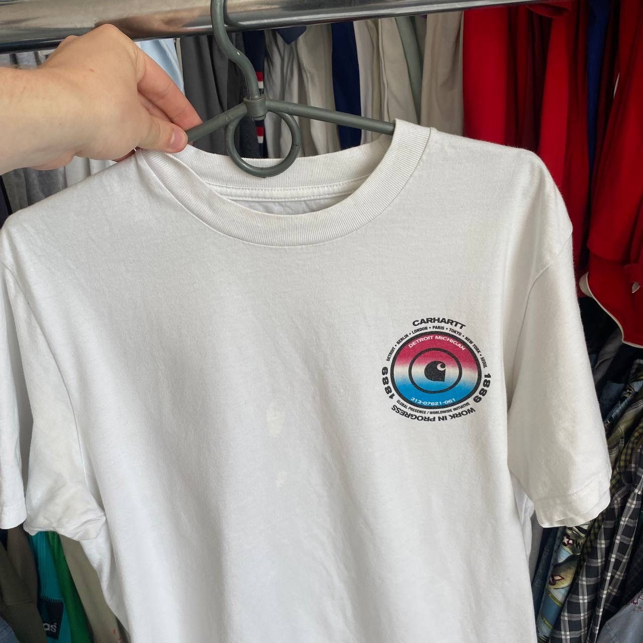Carhartt × Vintage Vintage Carhartt Wip Big Graphic logo y2k opium tee Size US M / EU 48-50 / 2 - 3 Thumbnail