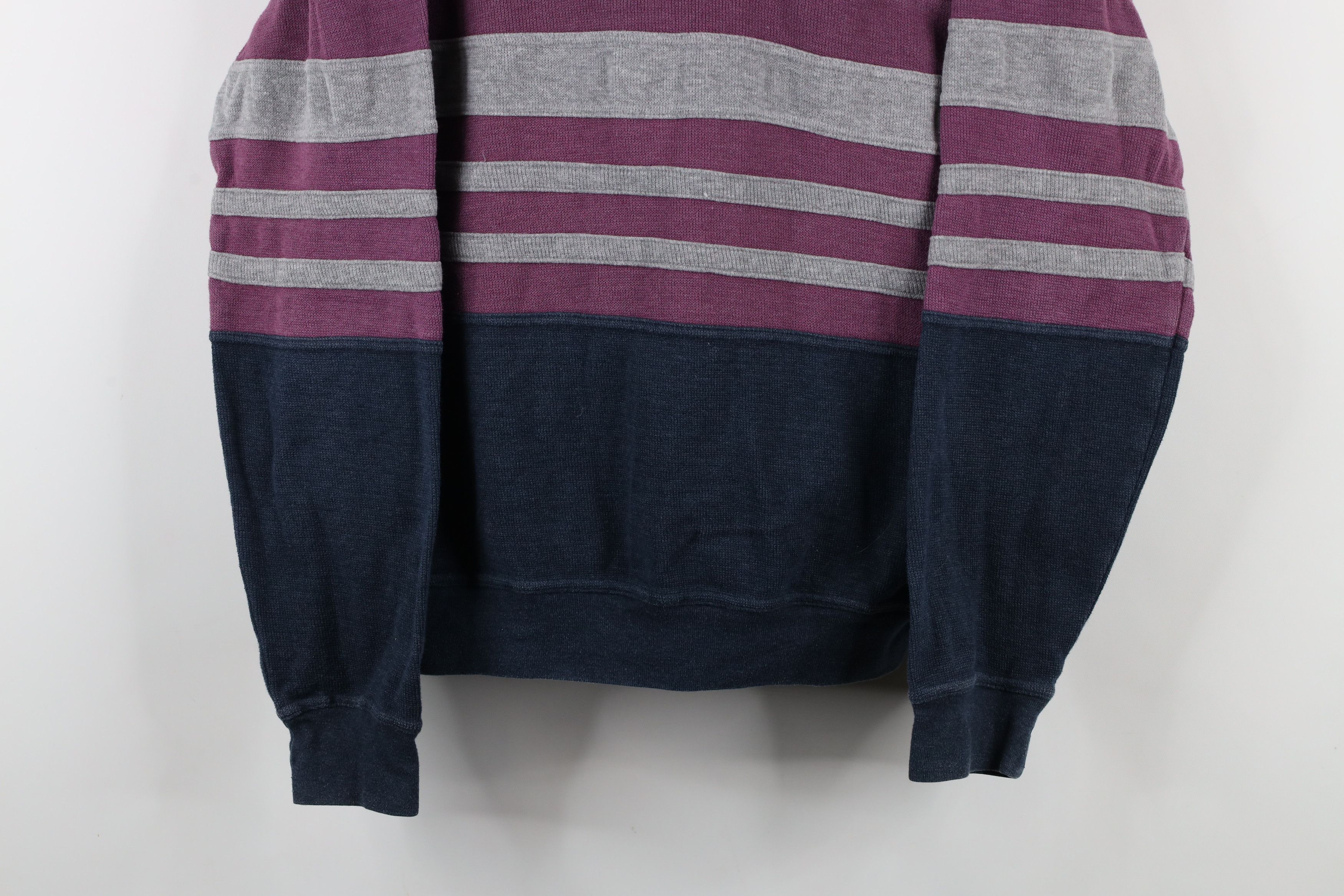 Vintage Vintage 90s Streetwear Thermal Waffle Knit Pullover Polo Size US M / EU 48-50 / 2 - 3 Thumbnail