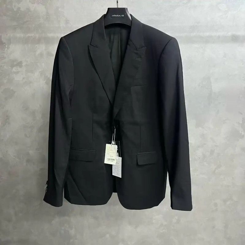 Moschino Moschino Men's Black Cotton Jacket Size L 0089 Size US L / EU 52-54 / 3 - 1 Thumbnail