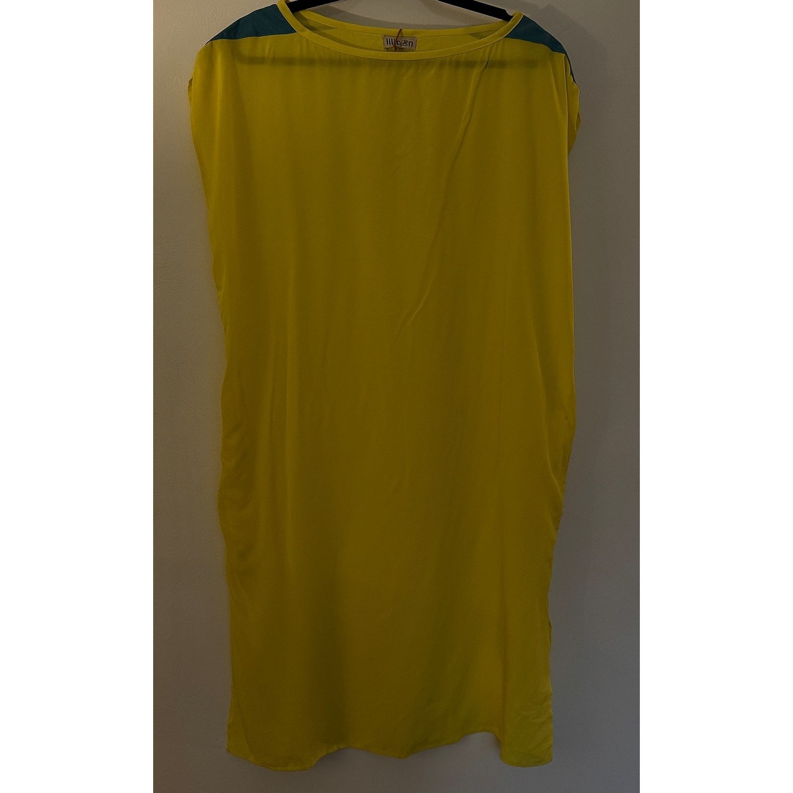 Other Atelier Lilibon NWT Silk Dress in Yellow Size ONE SIZE - 1 Thumbnail