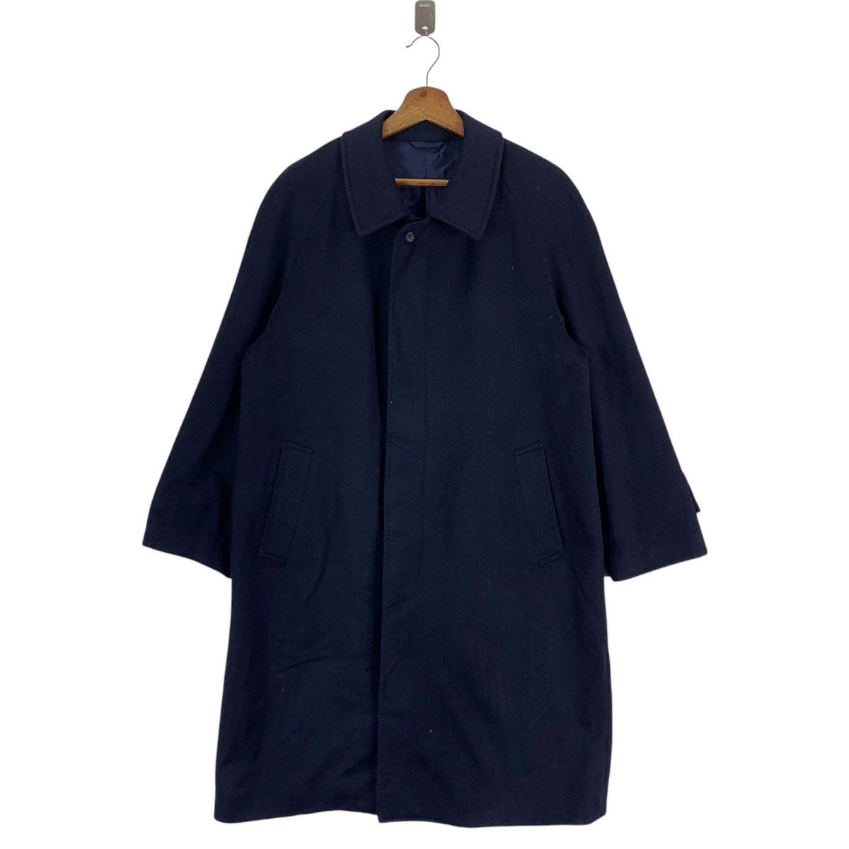 Designer VINTAGE WALTER PELLACCI PUGLIELLI ITALY WOOL OVERCOAT Size US M / EU 48-50 / 2 - 1 Thumbnail
