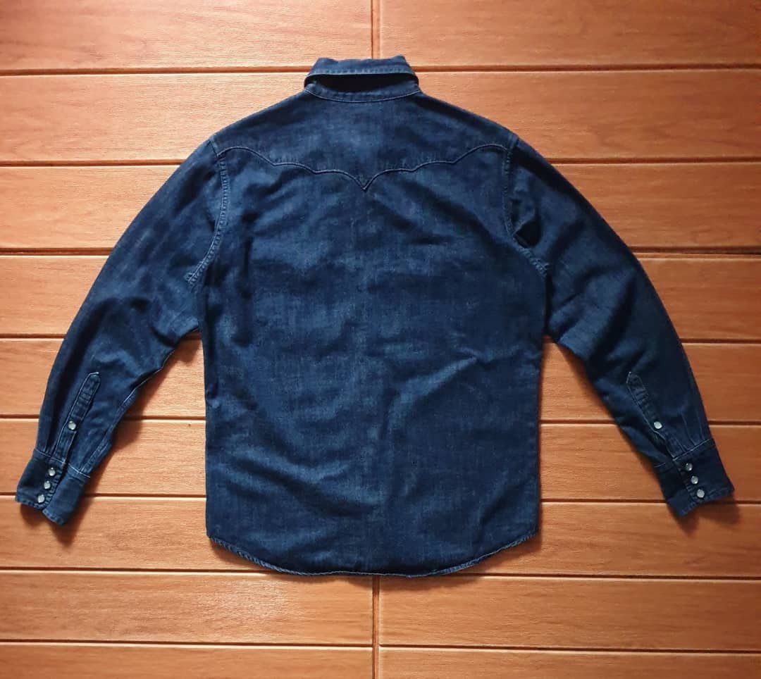 Japanese Brand 💥Bruna Boinne Selvedge Japanese style Western Shirt Size US S / EU 44-46 / 1 - 12 Thumbnail