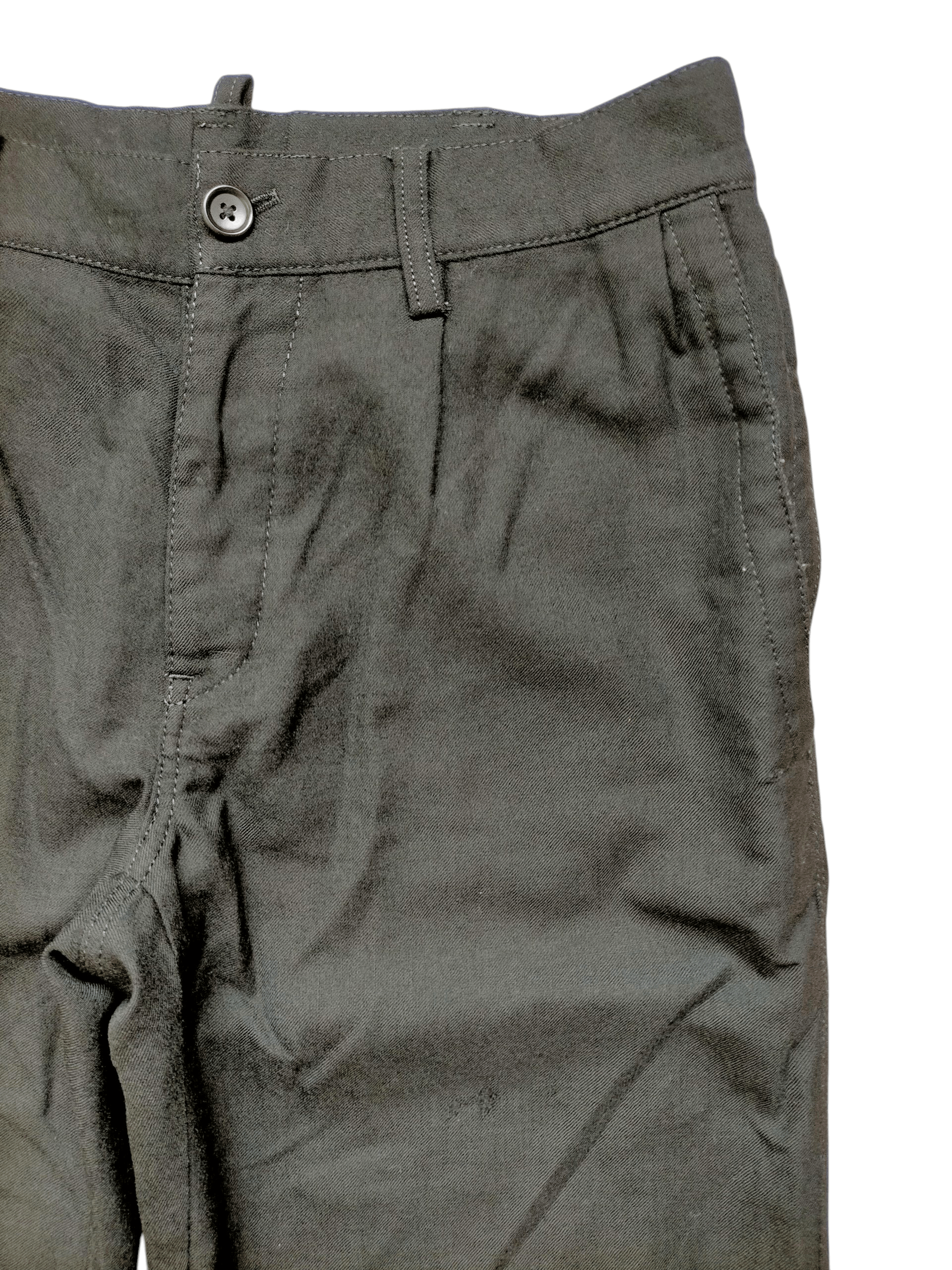 Yohji Yamamoto Y'S Yohji Yamamoto Rayon Wool Trouser Black Pants Size US 32 / EU 48 - 5 Thumbnail