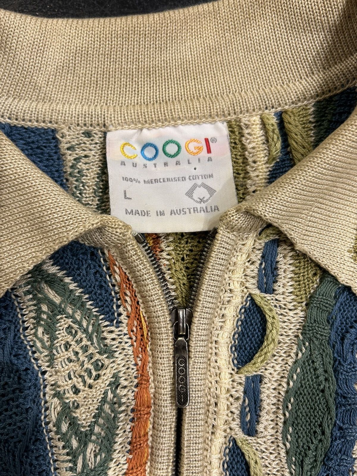 Coogi Coogi Knit Quarter Zip Size US L / EU 52-54 / 3 - 3 Thumbnail