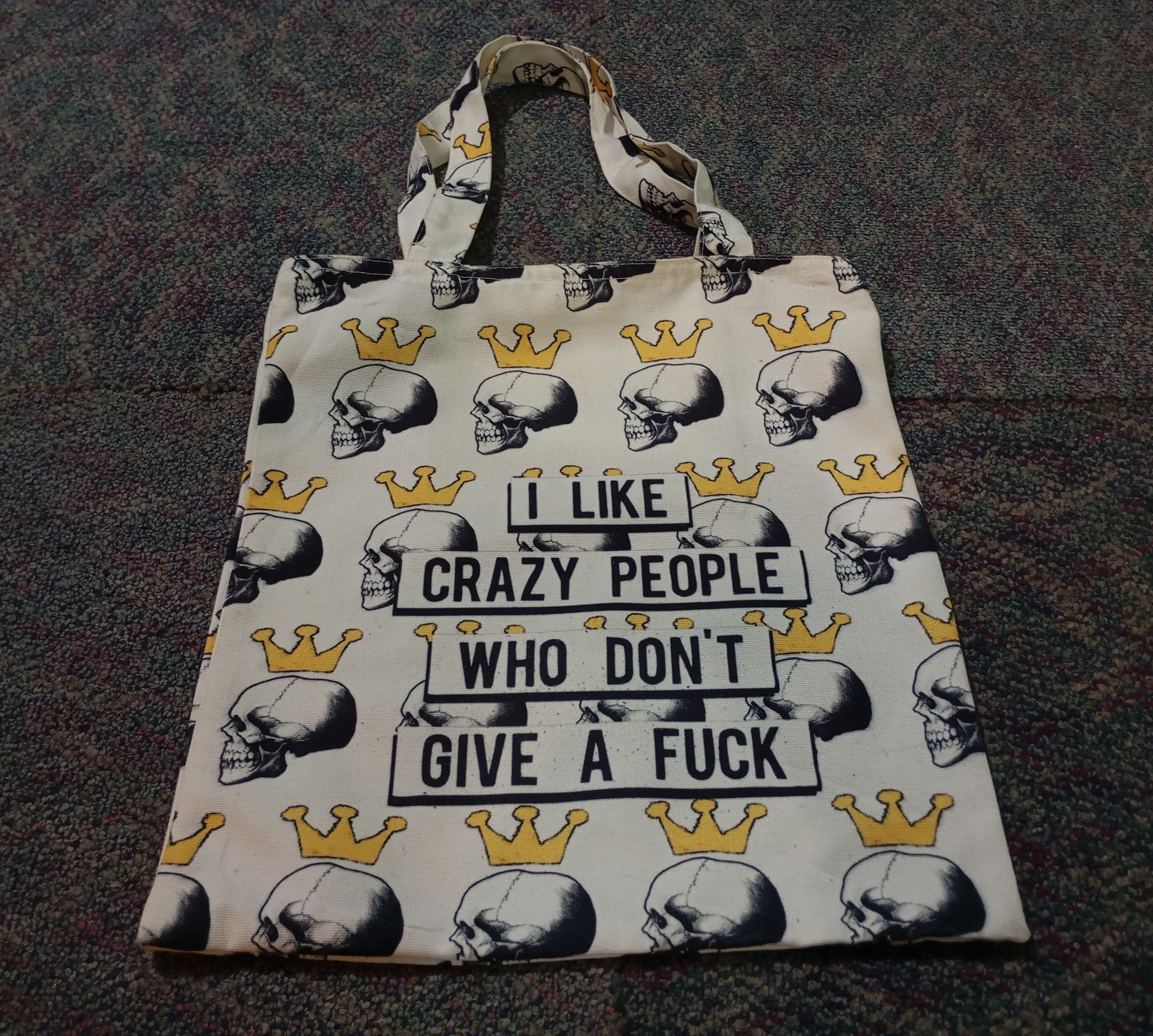 Other Unbranded Skulls Tote Bag Size ONE SIZE - 1 Thumbnail