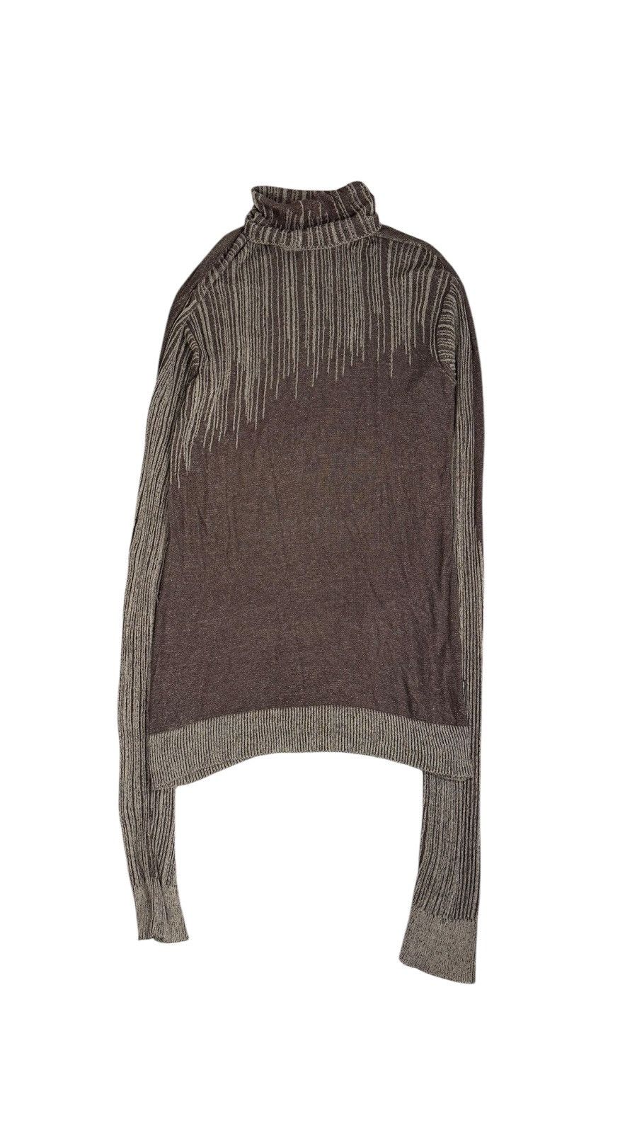 Versace Jeans Couture Vintage Elongated Turtleneck Sweater Dress Size M / US 6-8 / IT 42-44 - 1 Thumbnail