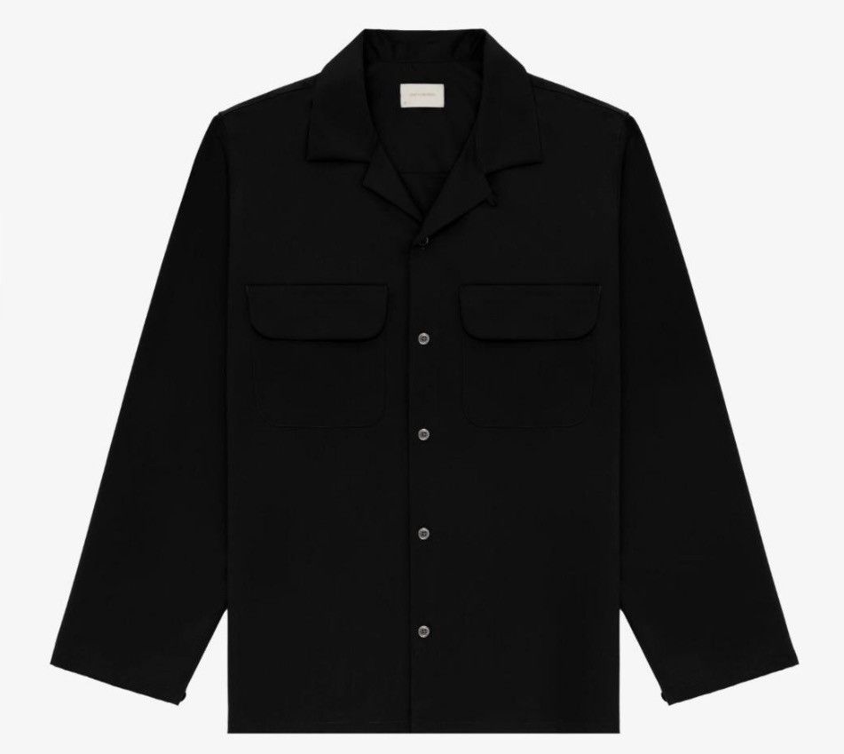 Aime Leon Dore Aime Leon Dore ALD Gabardine Overshirt in Jet Black Size XL Size US XL / EU 56 / 4 - 1 Thumbnail