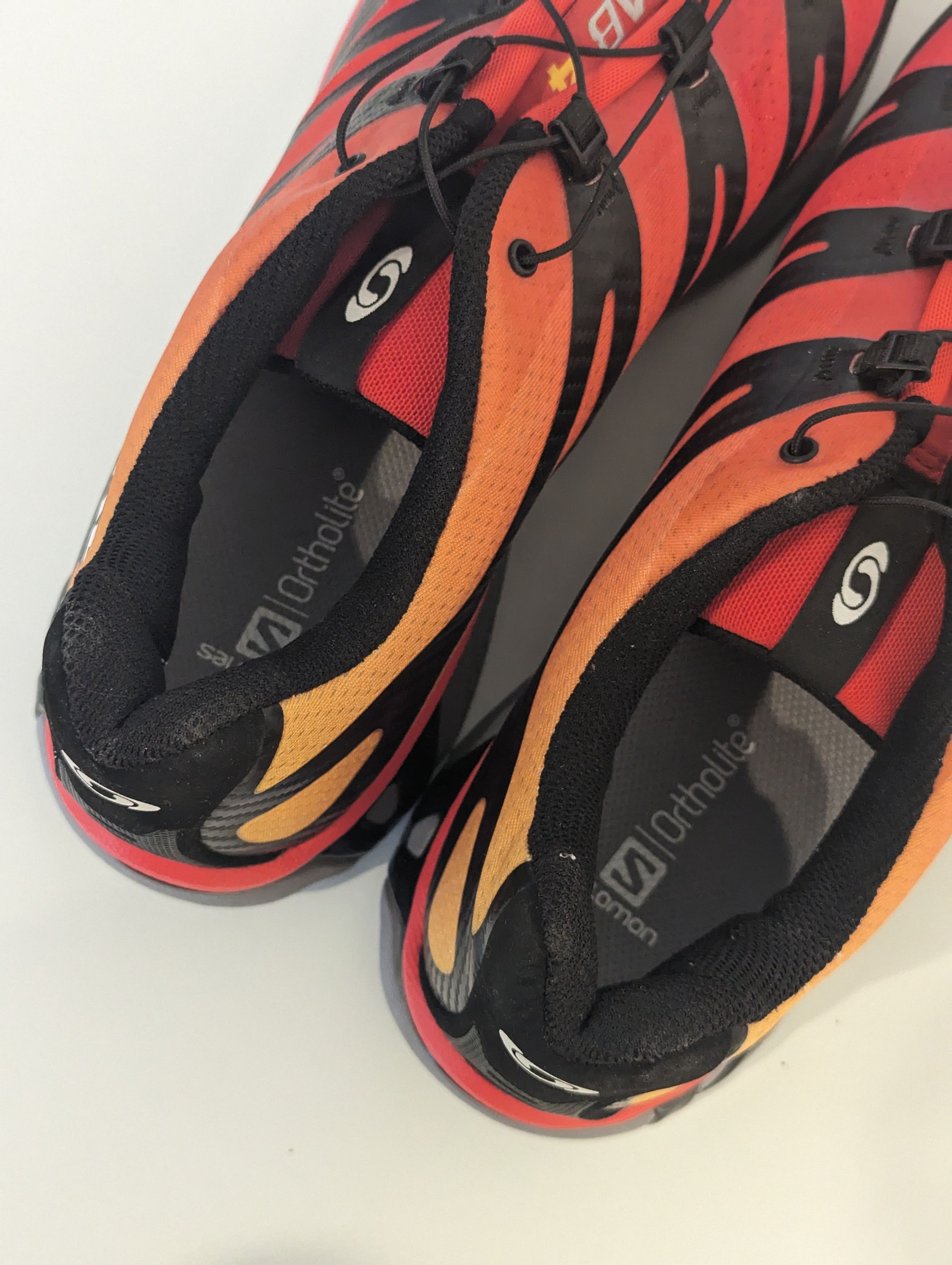 Salomon Salomon S/Lab XT-4 Adv 'Fiery Red Impact Yellow' Size US 12 / EU 45 - 4 Thumbnail