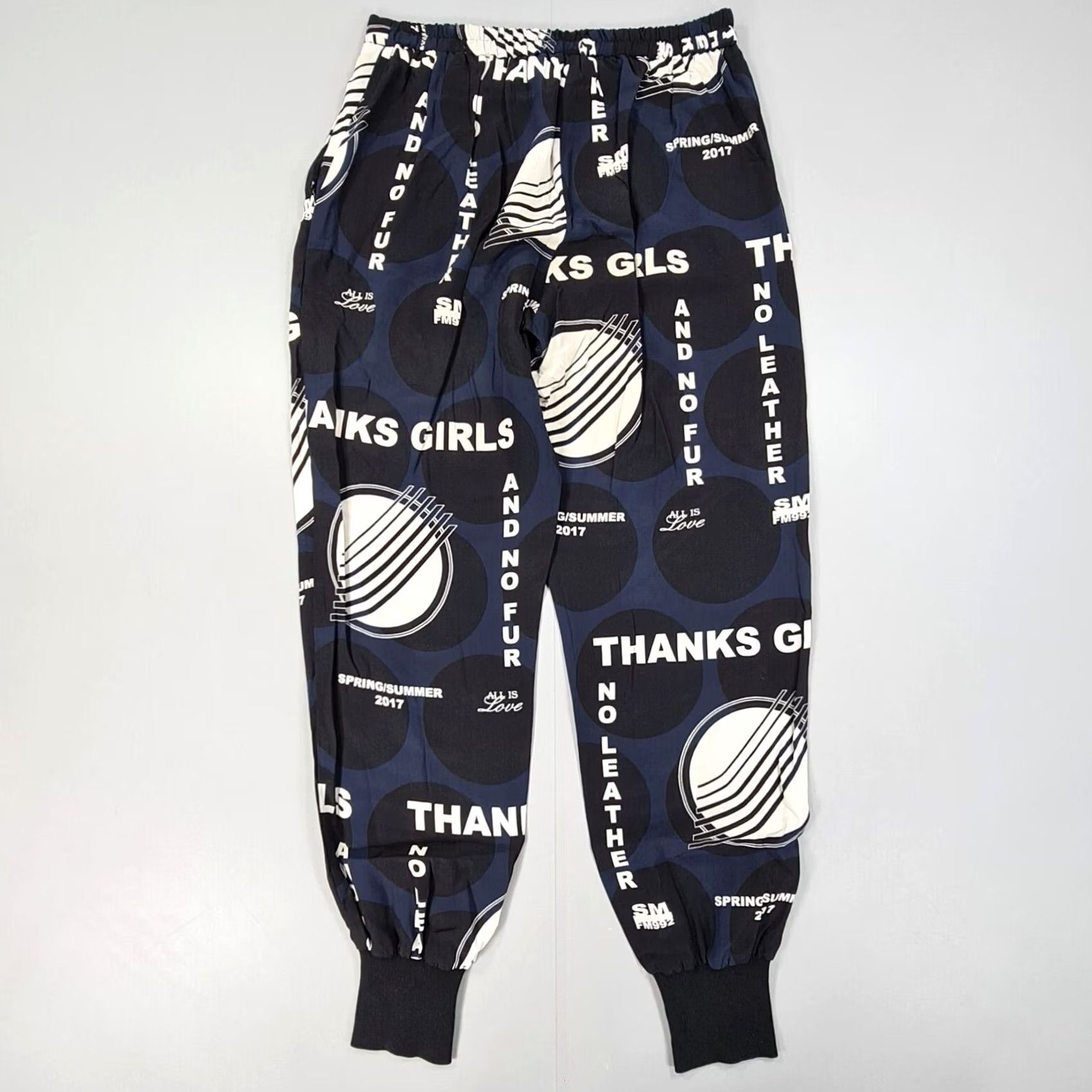 Stella McCartney Stella McCartney Trousers Womens 38 Navy Blue 100% Silk Pleated Front Pockets Dress Pants Regular Rise Size 26" / US 2 / IT 38 - 5 Thumbnail