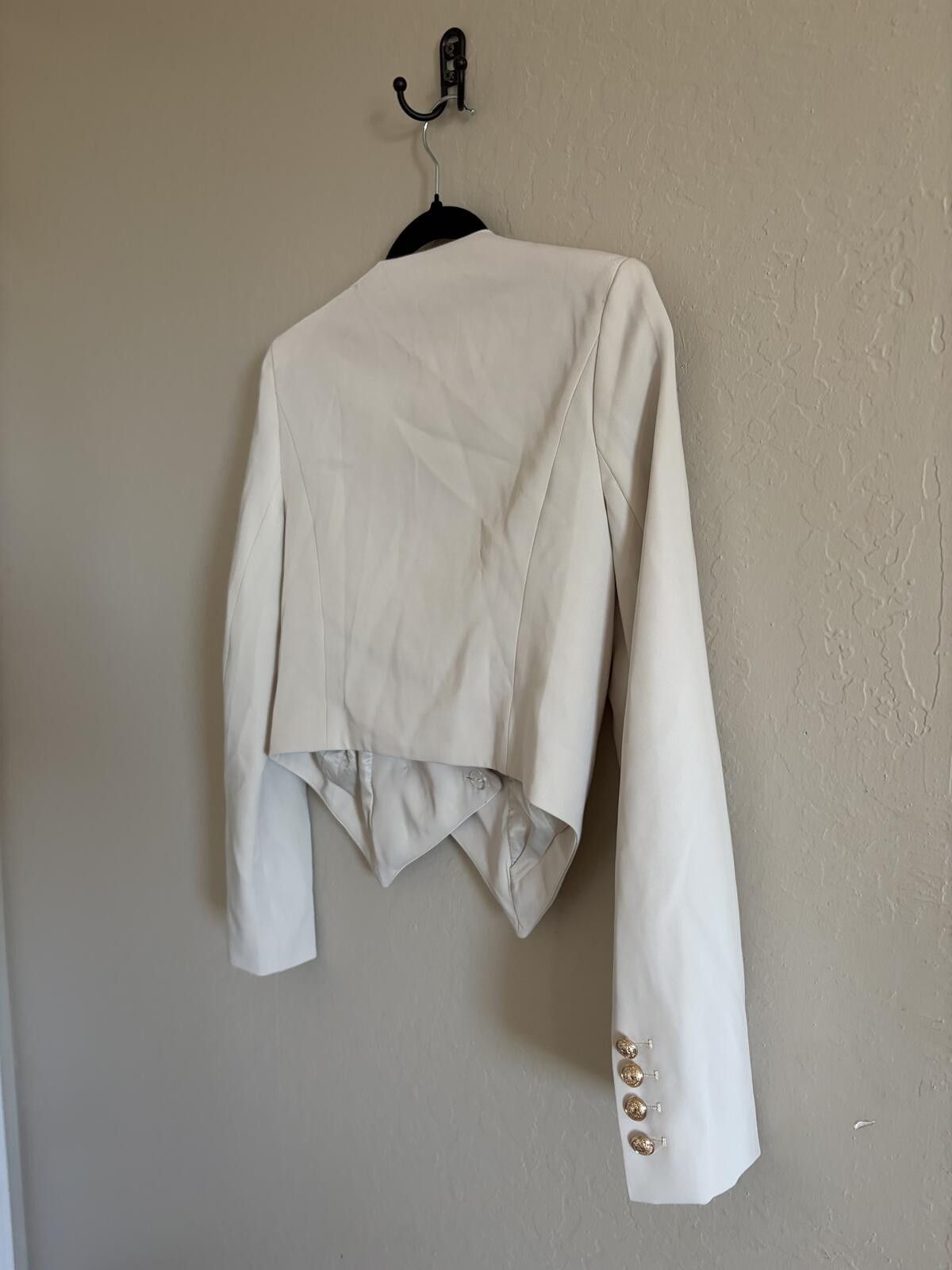 Other Grey Lap Cropoed Blazer Size XS / US 0-2 / IT 36-38 - 5 Thumbnail
